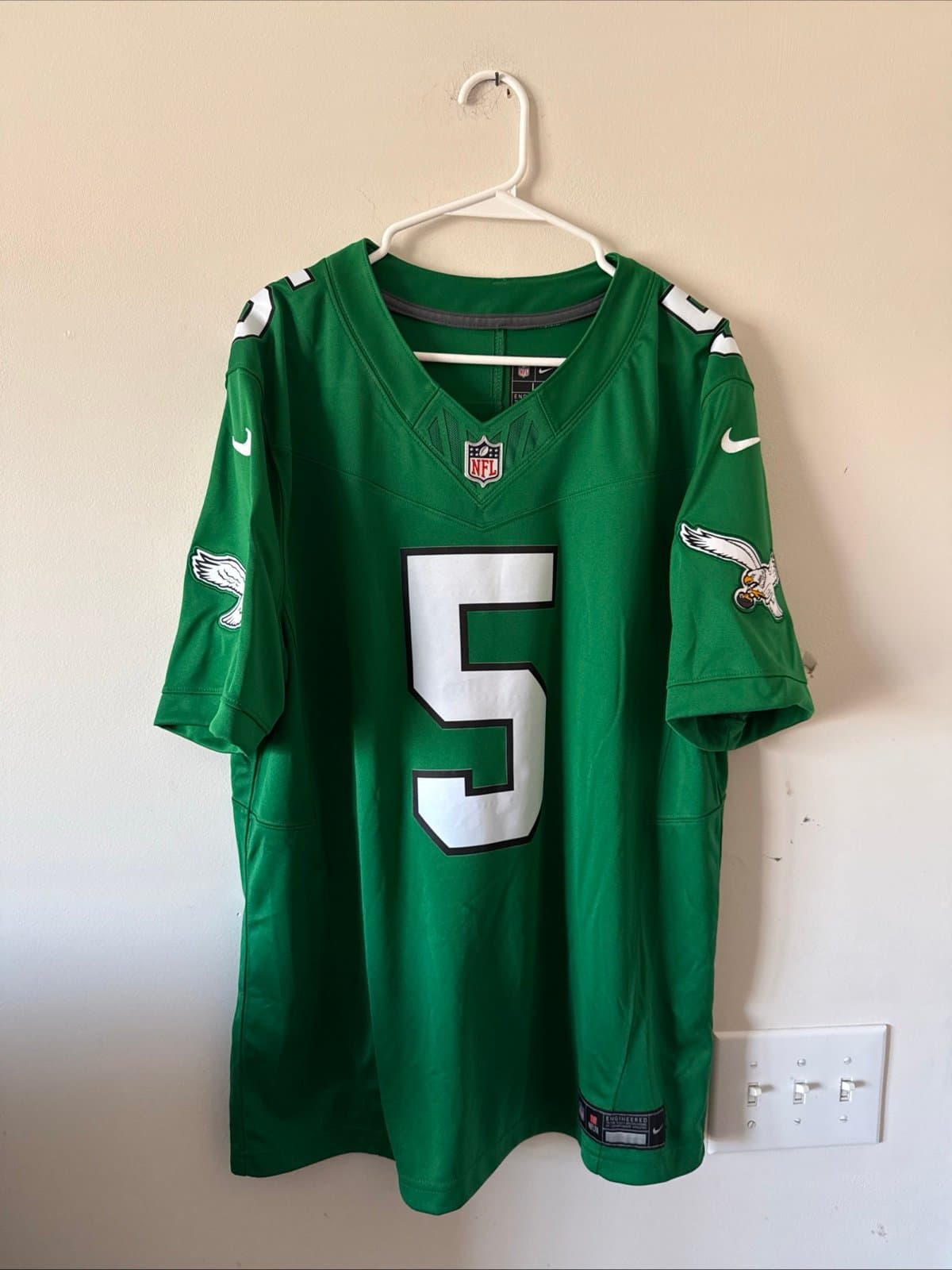 Men’s Nike Donovan McNabb #5 Philadelphia Eagles Vapor Lmtd Jersey Sz L - RARE - Image 1