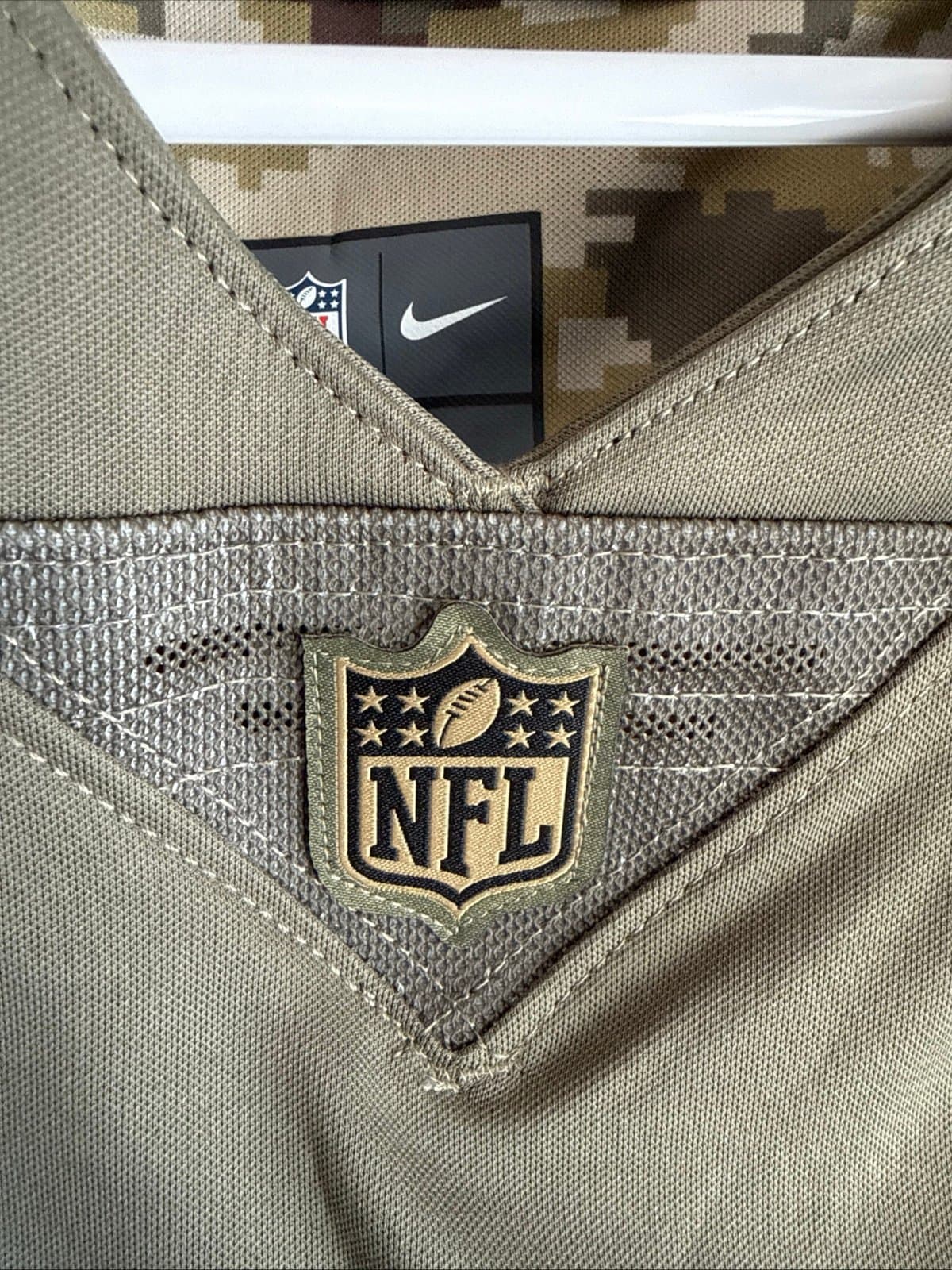 Men’s Nike Christian McCaffrey #22 Panthers Salute To Service Lmtd Jersey Sz XL - Thumbnail 5