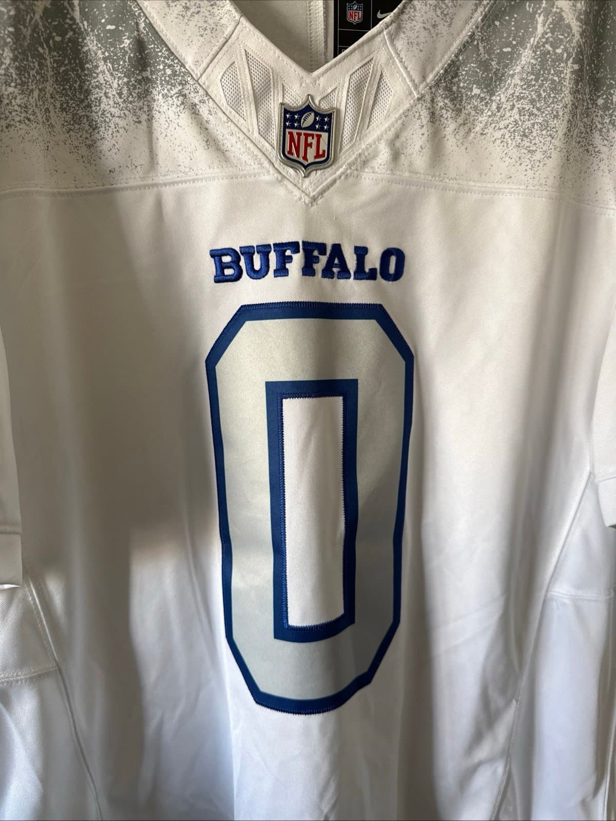 Men’s Nike Keon Coleman #0 Buffalo Bills 2025 Rivalries Vapor Lmtd Jersey Sz L - Thumbnail 2