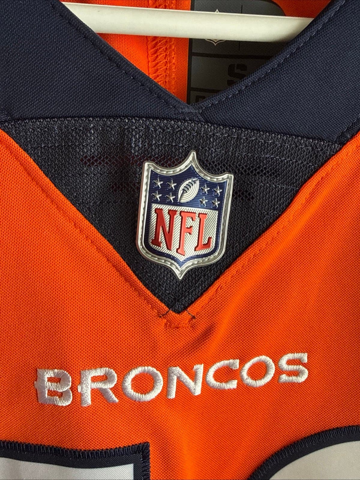 Men’s Nike Von Miller #58 Denver Broncos Vapor Limited Jersey Sz S - Orange RARE - Thumbnail 5