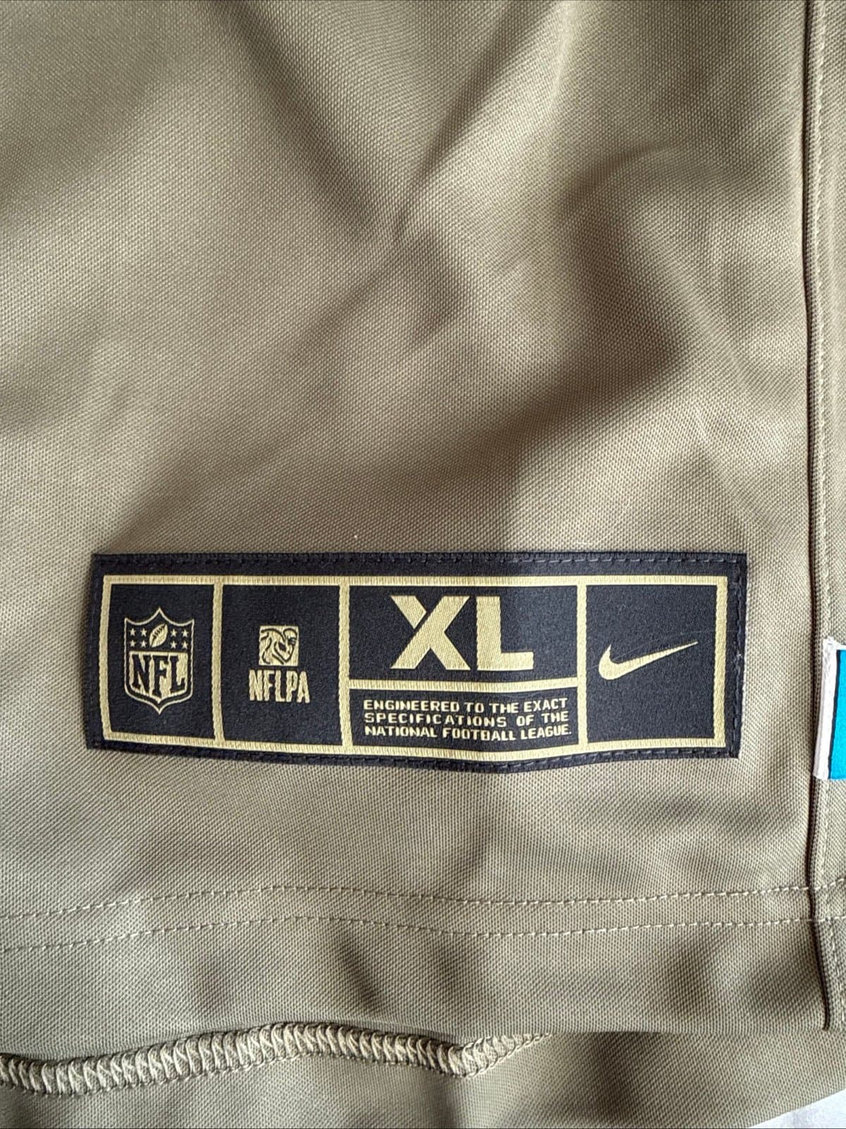 Men’s Nike Christian McCaffrey #22 Panthers Salute To Service Lmtd Jersey Sz XL - Thumbnail 3