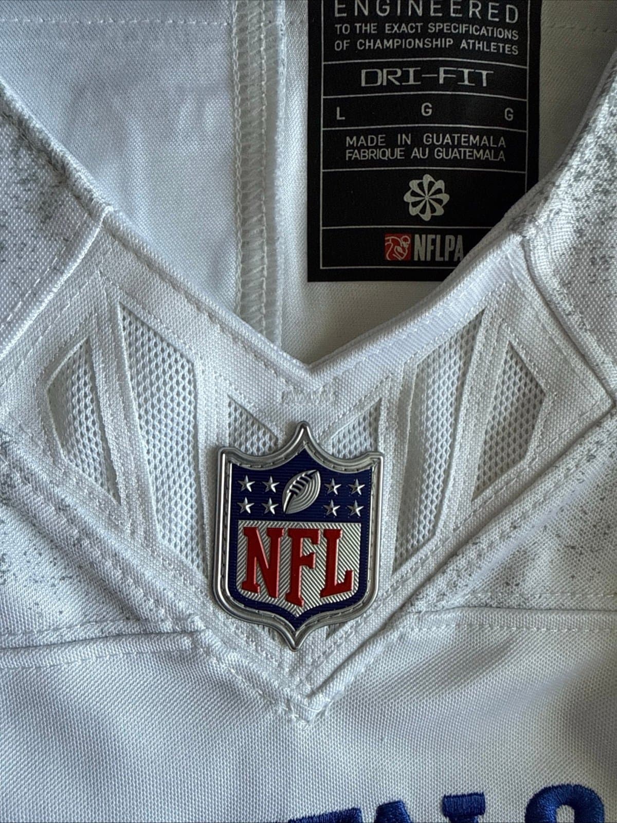 Men’s Nike Keon Coleman #0 Buffalo Bills 2025 Rivalries Vapor Lmtd Jersey Sz L - Thumbnail 5