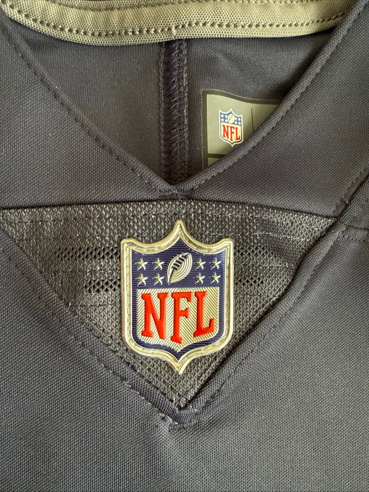 Men’s Nike Walter Payton #34 Chicago Bears Vapor Limited Jersey Sz S - Blue RARE - Thumbnail 5