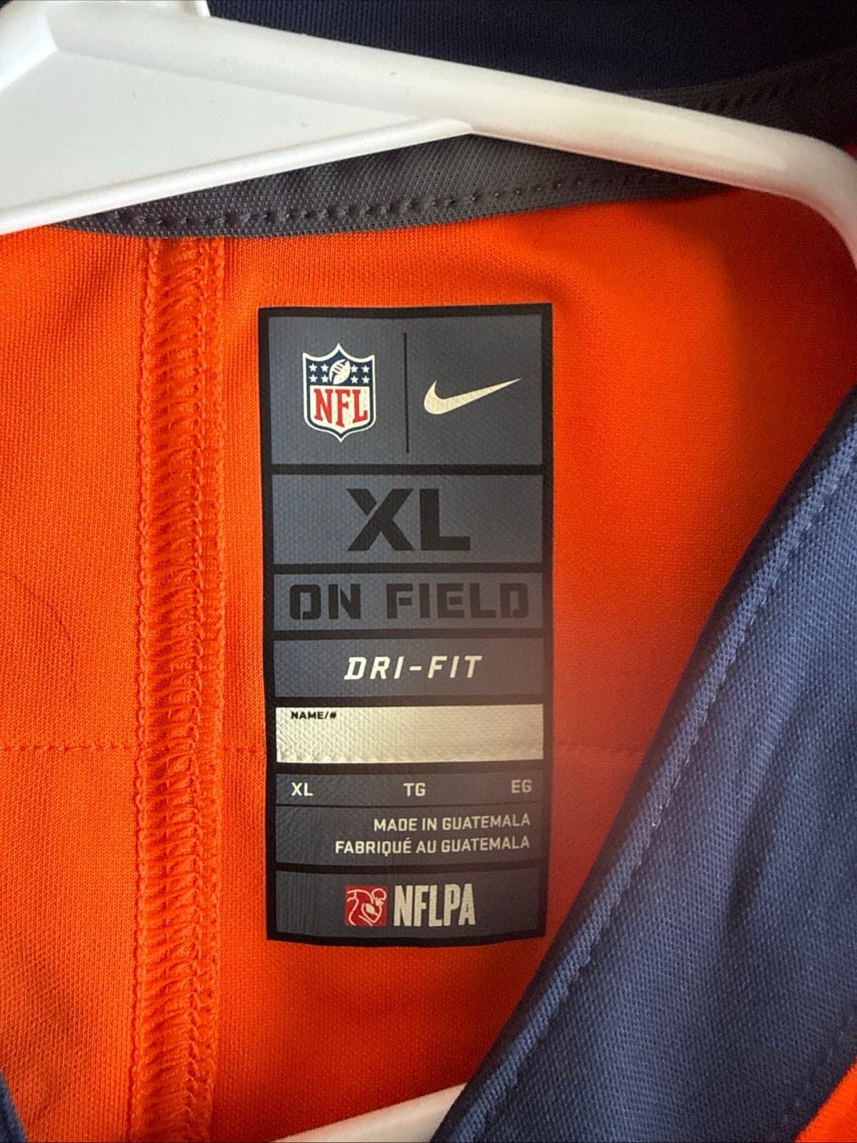 Men’s Nike Von Miller #58 Denver Broncos Vapor Limited Jersey Sz XL Orange RARE - Thumbnail 4