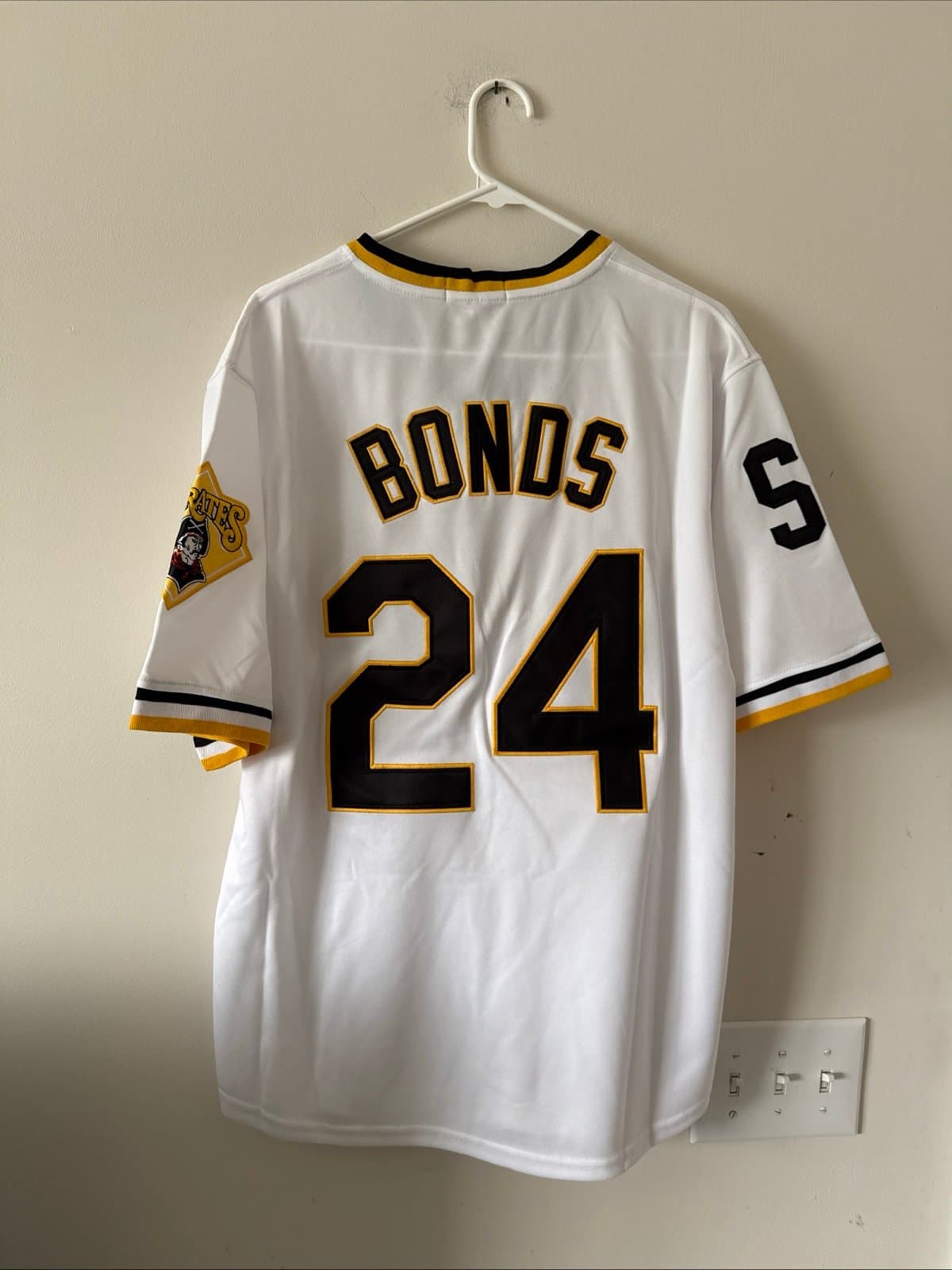 Mens Mitchell & Ness Barry Bonds #24 Pittsburgh Pirates 1988 Jersey Sz M - NWT - Thumbnail 7