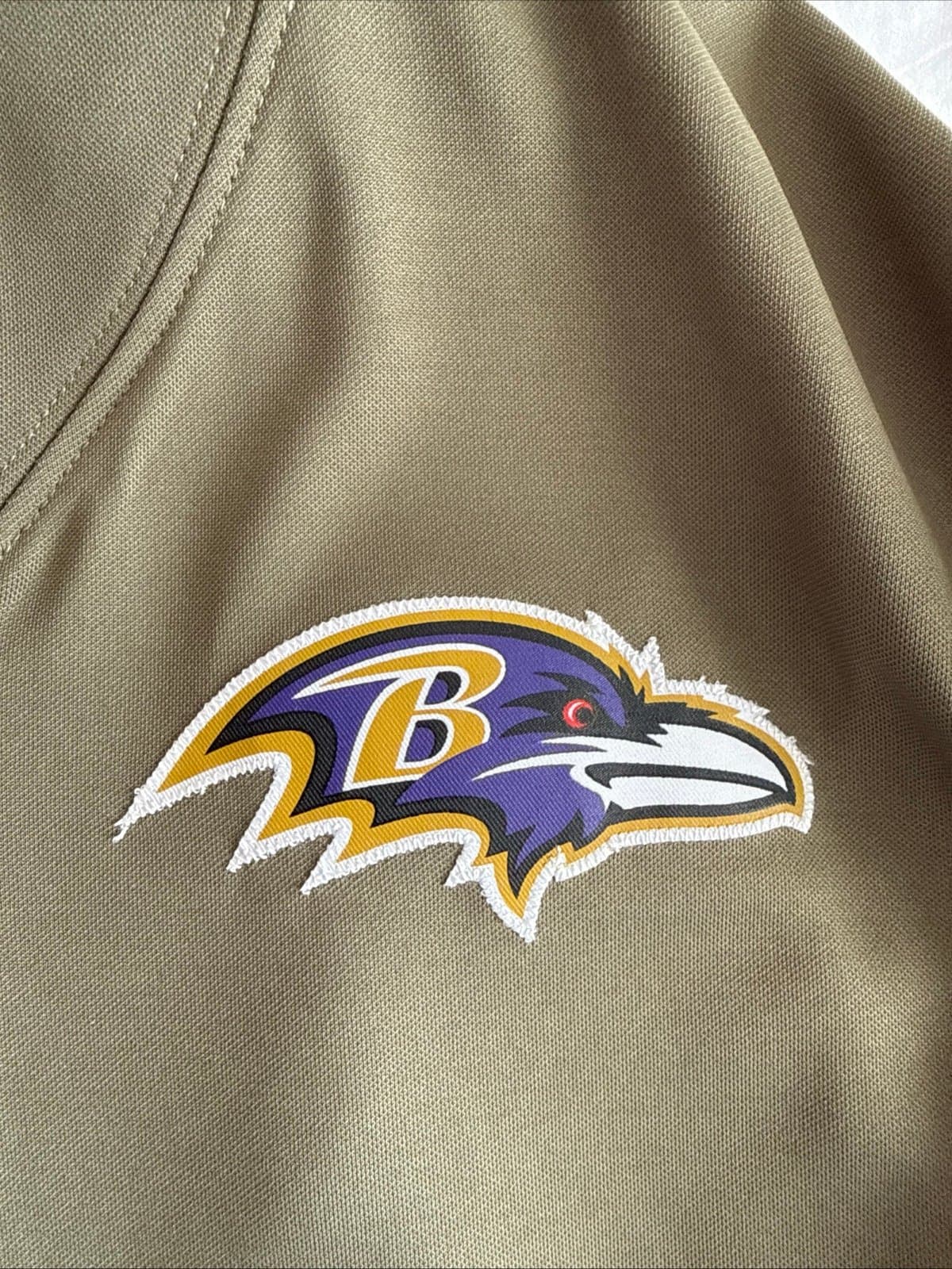 Men’s Lamar Jackson #8 Baltimore Ravens 2022 Salute To Service Jersey Sz L RARE - Thumbnail 5