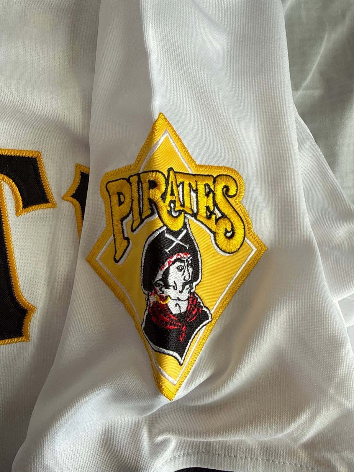 Mens Mitchell & Ness Barry Bonds #24 Pittsburgh Pirates 1988 Jersey Sz M - NWT - Thumbnail 5