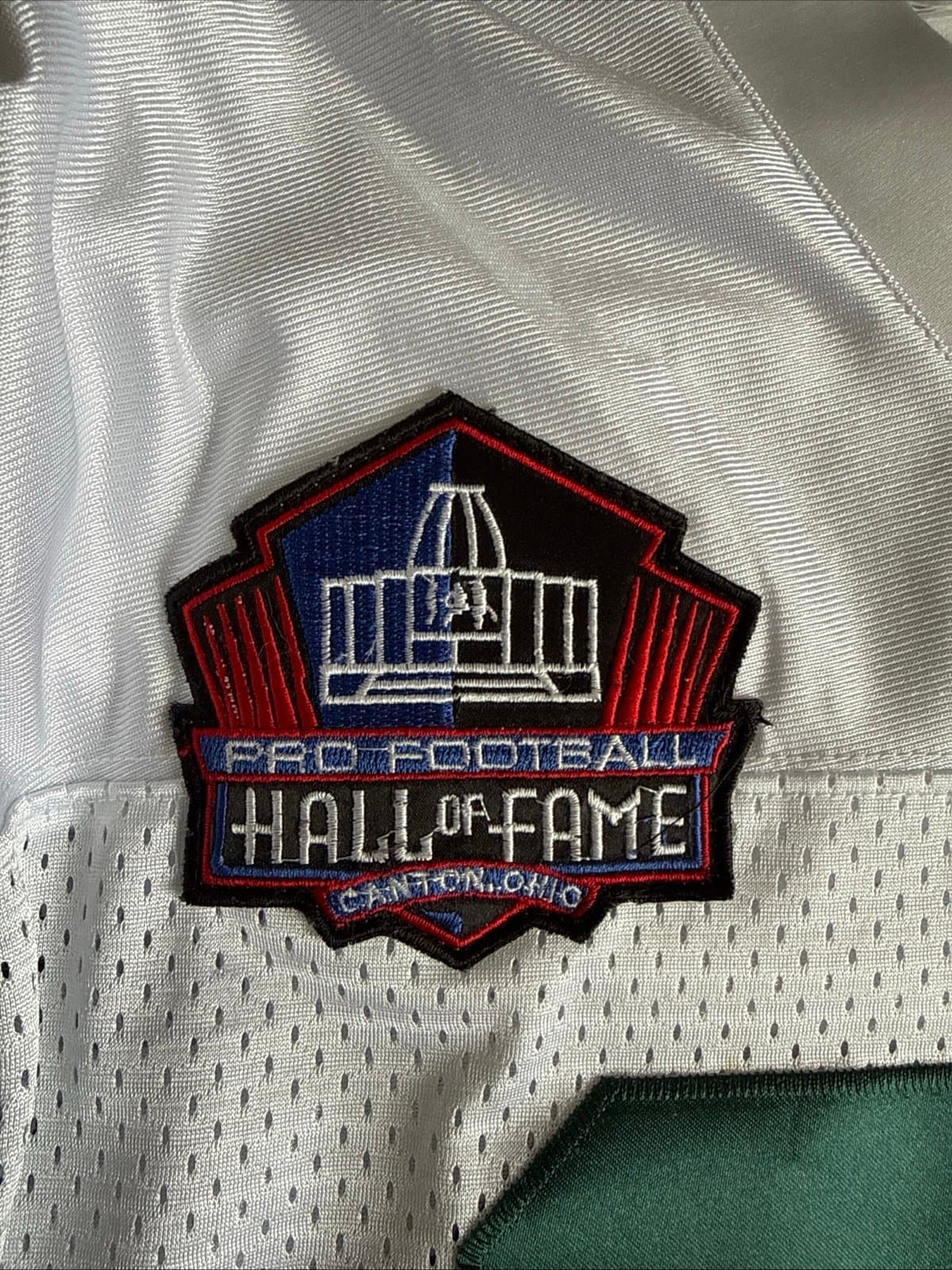 Men’s Reebok Curtis Martin #28 New York Jets HOF Patch NFL Jersey Sz 50 - RARE - Thumbnail 5