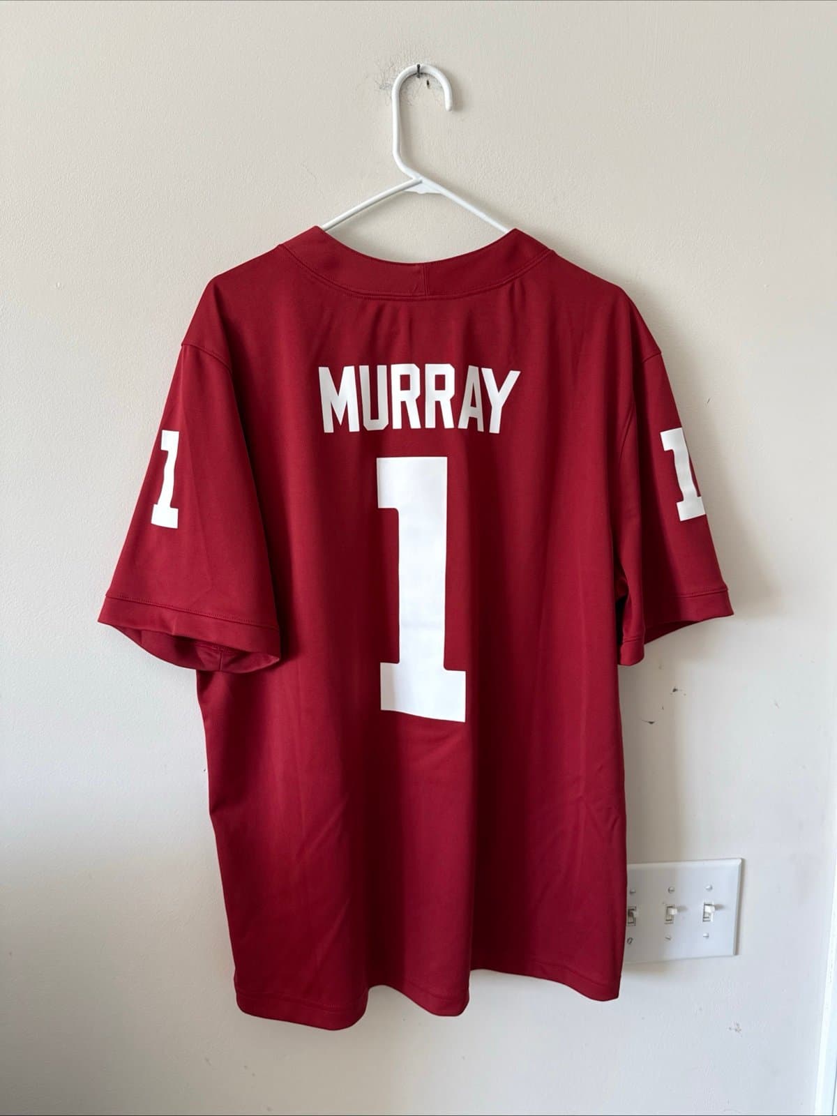 Men’s Jordan Kyler Murray #1 Oklahoma Sooners NCAA Football Jersey Sz XL - RARE - Thumbnail 6
