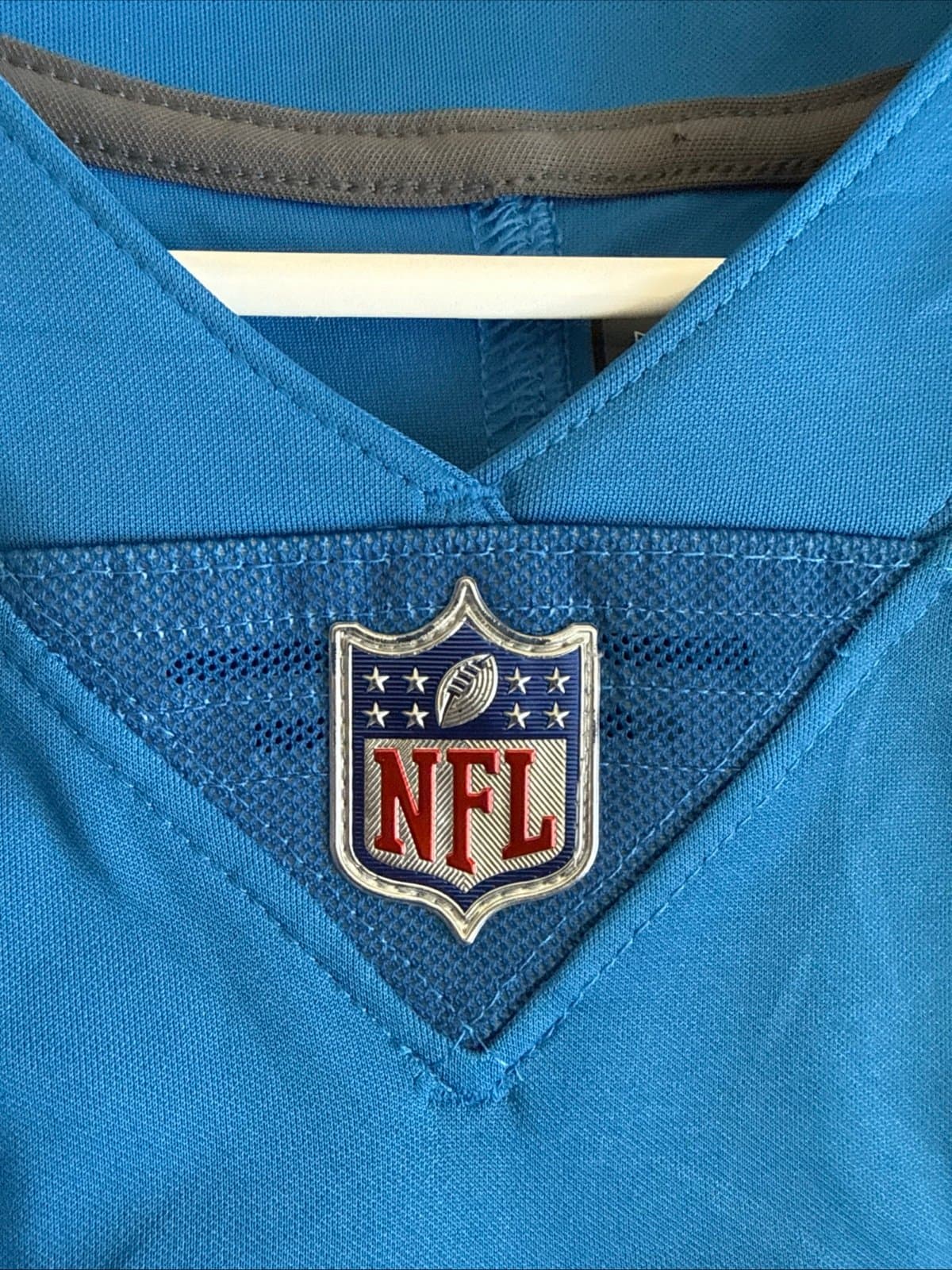 Men’s Nike Matthew Stafford #9 Detroit Lions Vapor Limited Jersey Sz L Blue RARE - Thumbnail 5