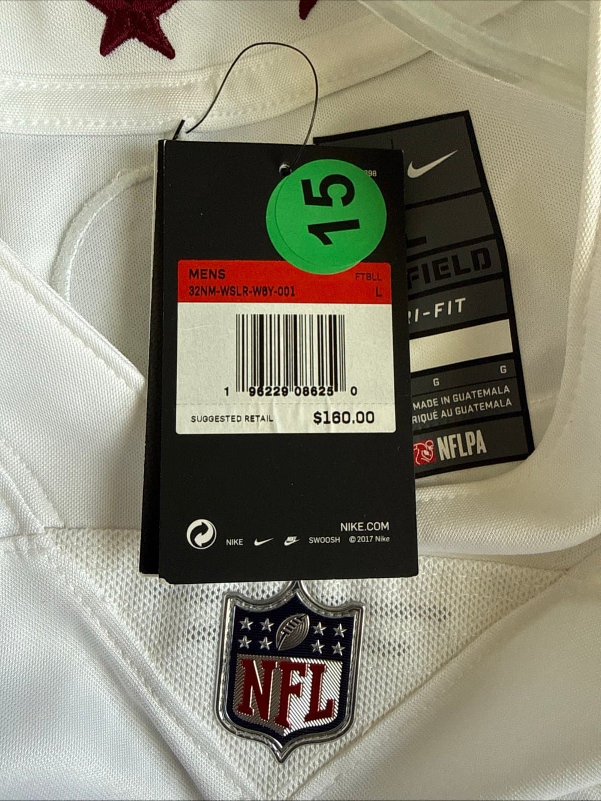 Men’s Nike Sean Taylor #21 Washington Commanders Vapor Lmtd Jersey Sz L - NWT - Thumbnail 5