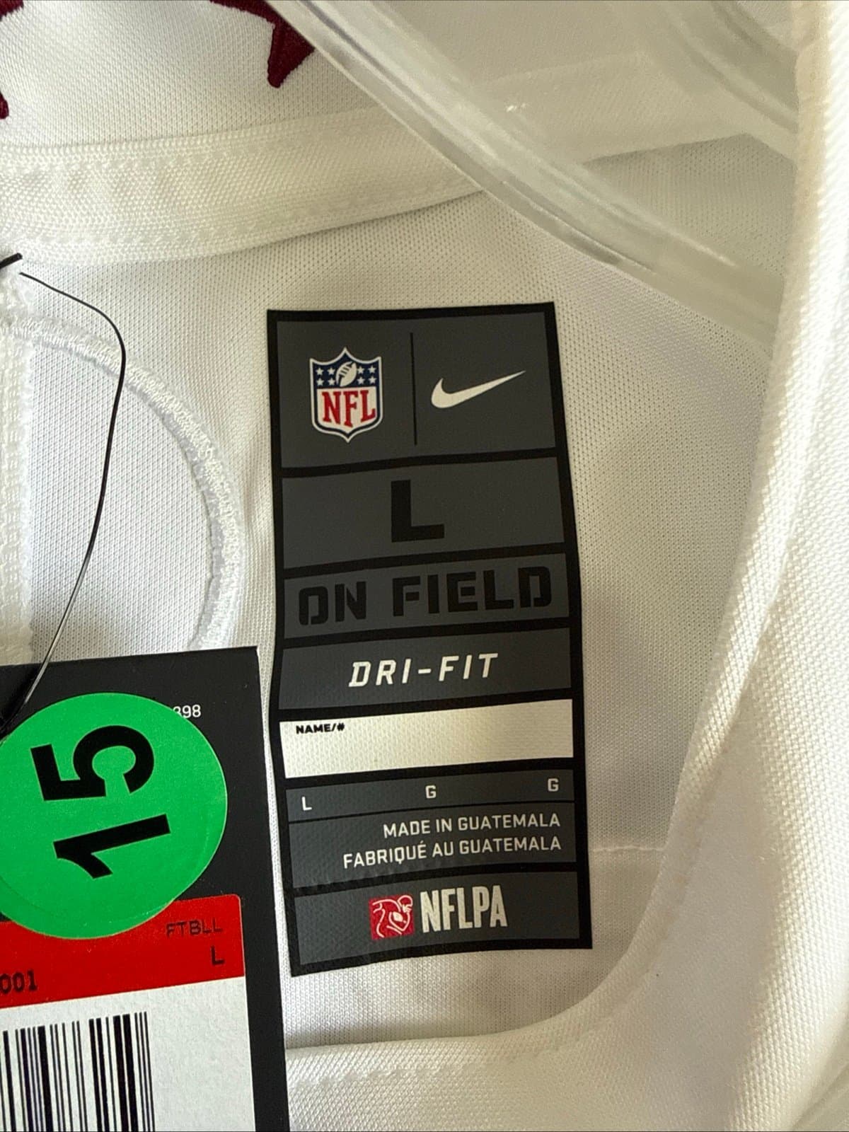 Men’s Nike Sean Taylor #21 Washington Commanders Vapor Lmtd Jersey Sz L - NWT - Thumbnail 4