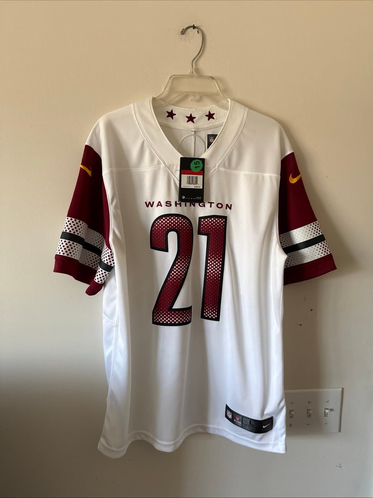 Men’s Nike Sean Taylor #21 Washington Commanders Vapor Lmtd Jersey Sz L - NWT - Image 1