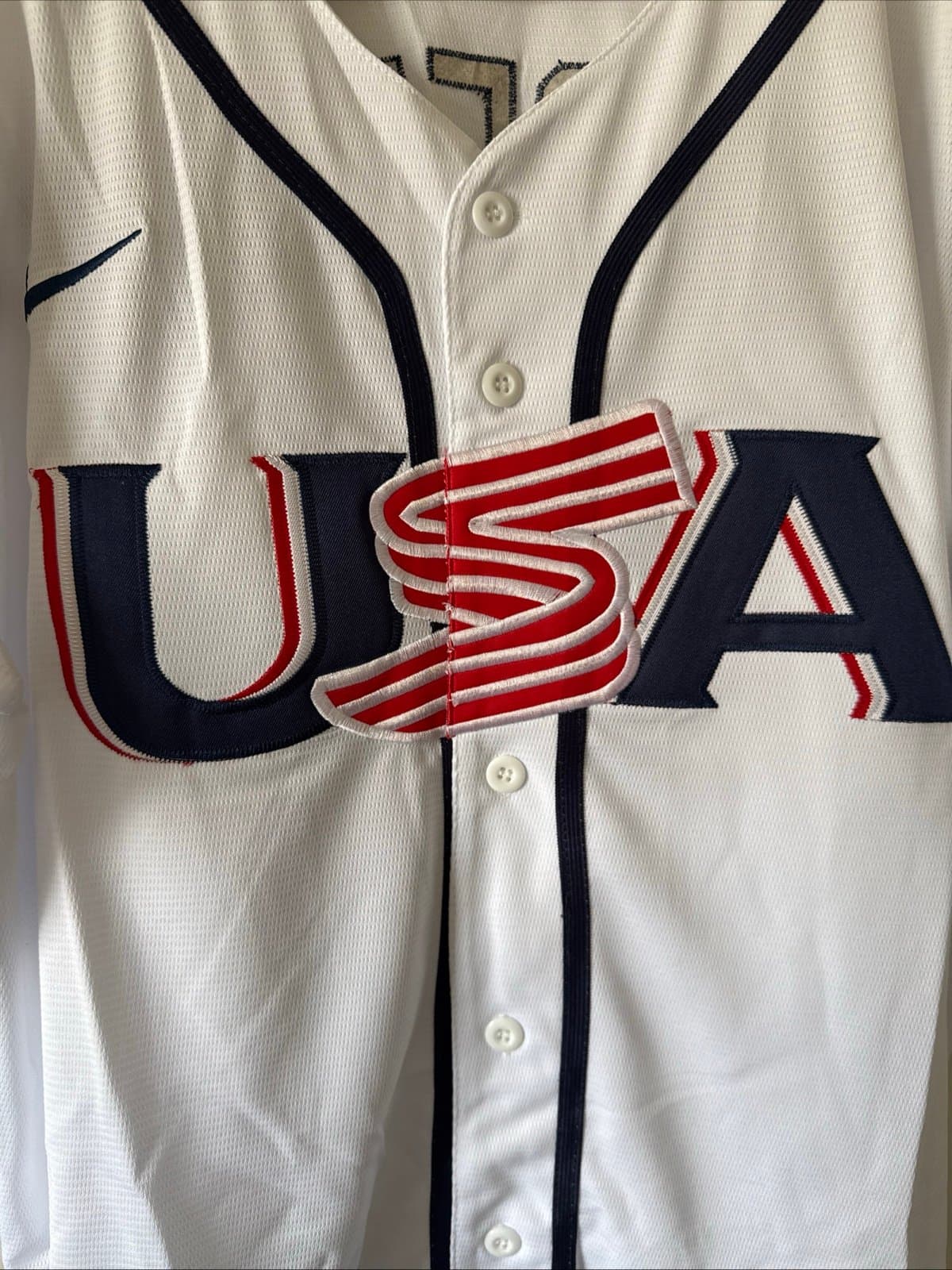 Mens Nike Gunnar Henderson #11 Team USA 2026 World Baseball Classic Jersey Sz XL - Thumbnail 2