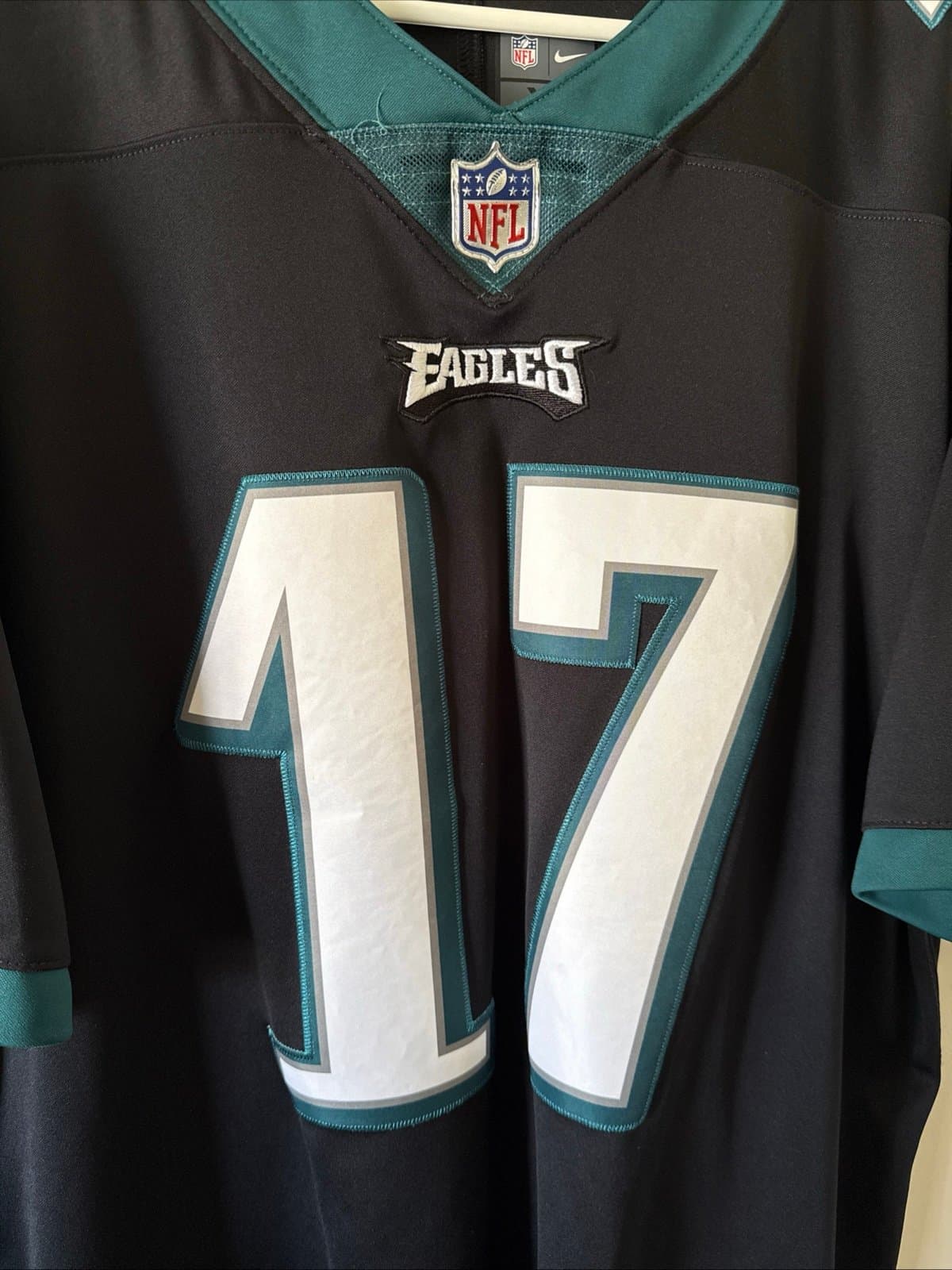 Men’s Nike Alshon Jeffery #17 Philadelphia Eagles Vapor Lmtd Jersey Sz XL - RARE - Thumbnail 2