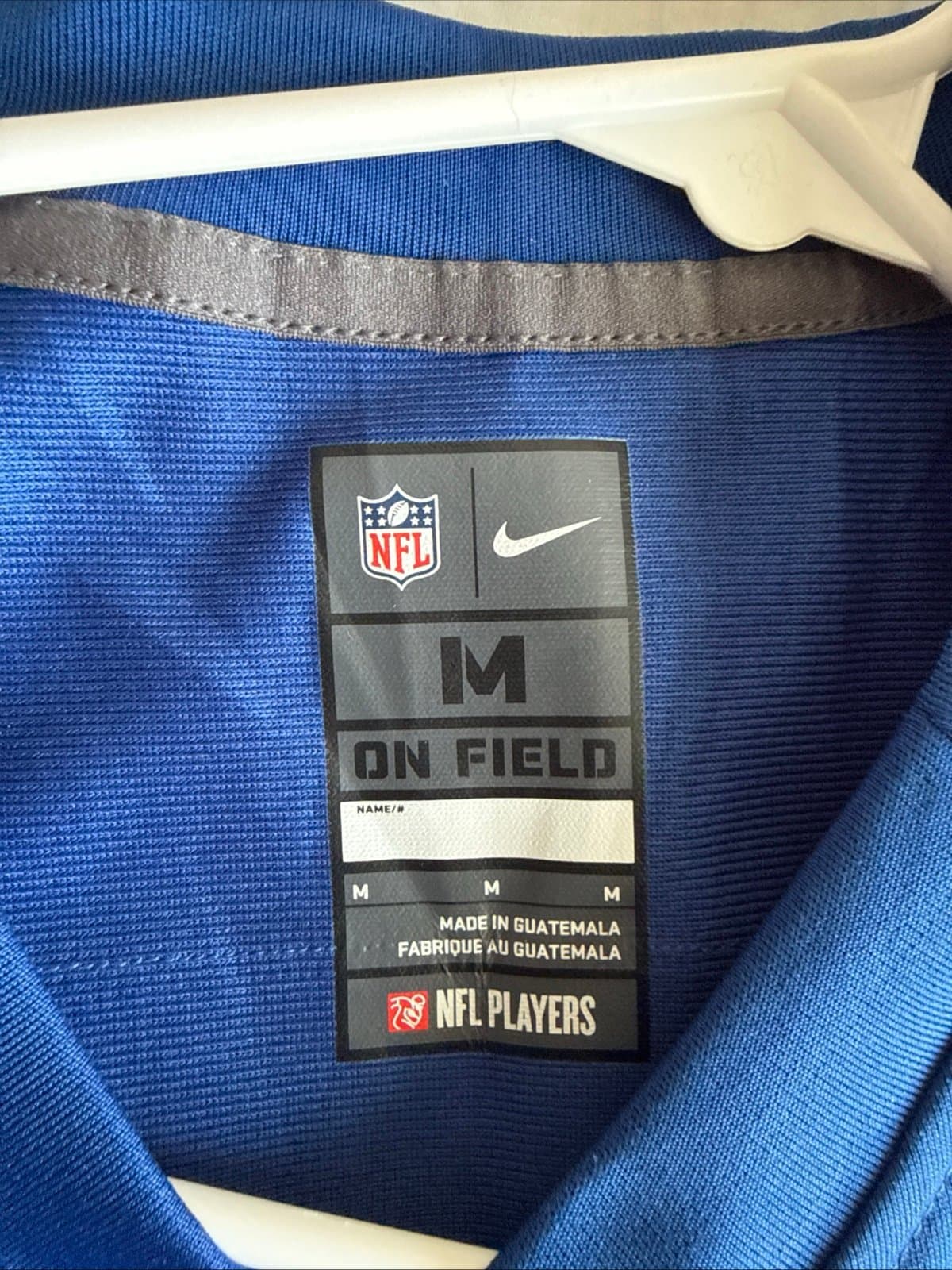 Men’s Nike Aaron Rodgers #12 GB Packers 2017 Pro Bowl NFC Jersey Sz M Blue RARE - Thumbnail 4