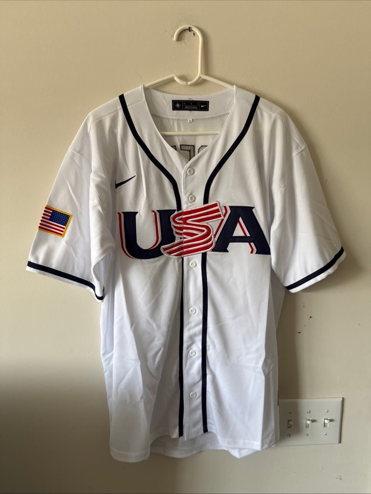Mens Nike Gunnar Henderson #11 Team USA 2026 World Baseball Classic Jersey Sz XL - Image 1