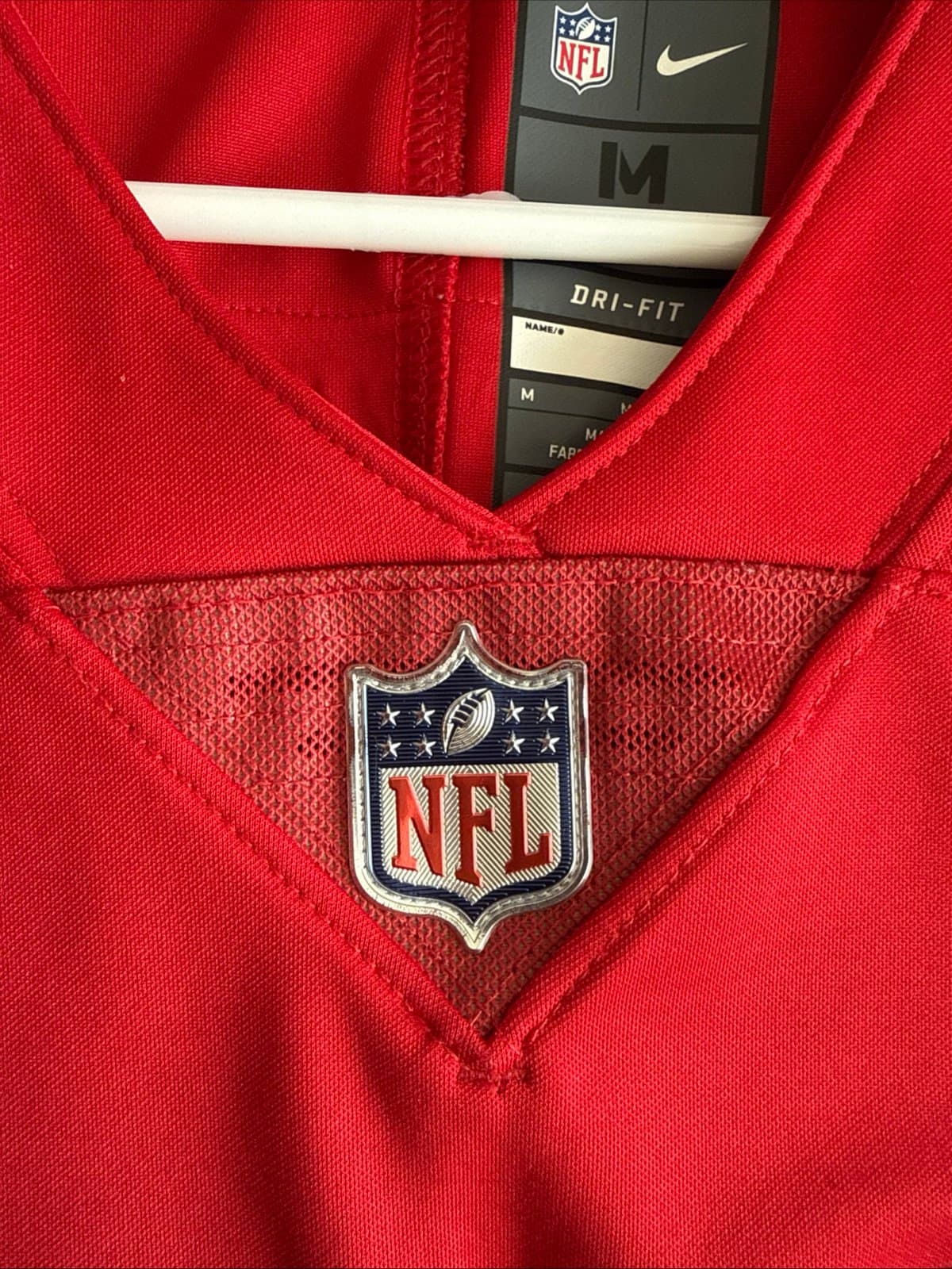 Men’s Nike George Kittle #85 SF 49ers Vapor Lmtd COLOR RUSH Jersey Sz M - RARE - Thumbnail 5