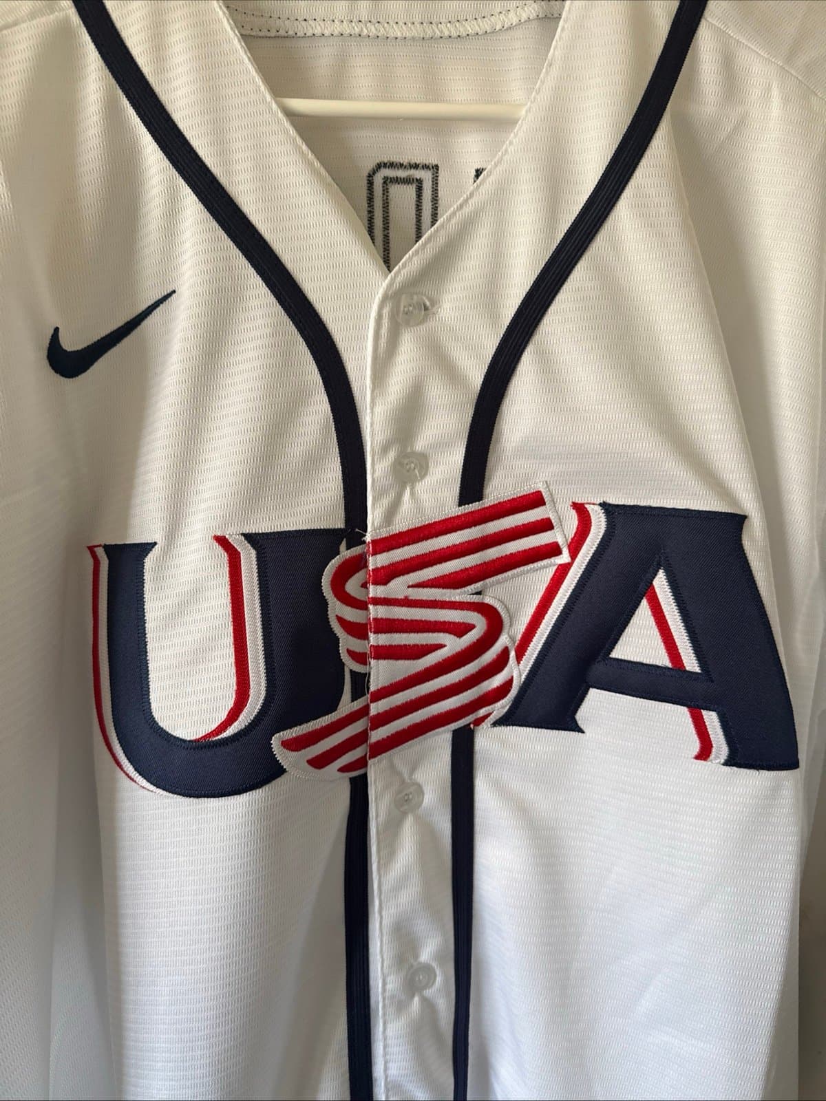 Men’s Nike Aaron Judge #99 Team USA 2026 World Baseball Classic Jersey Sz XL NWT - Thumbnail 2
