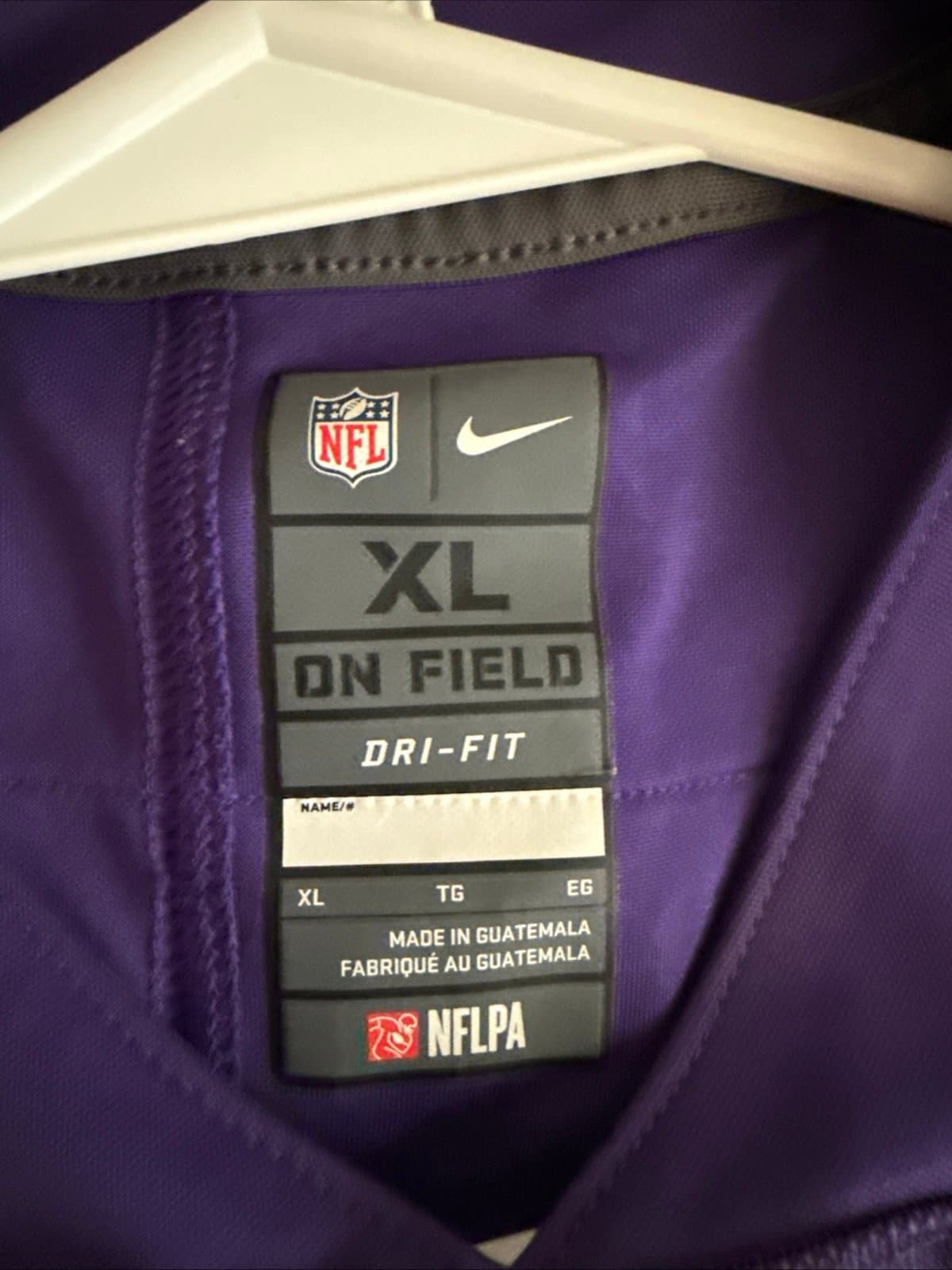 Men’s Nike Stefon Diggs #14 Autographed Vikings Vapor Lmtd Jersey Sz XL - RARE - Thumbnail 4