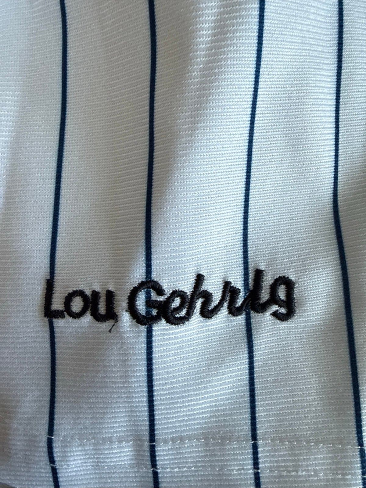 Men’s Mitchell & Ness Lou Gehrig #4 New York Yankees 1939 Jersey Sz 48 - RARE - Thumbnail 4