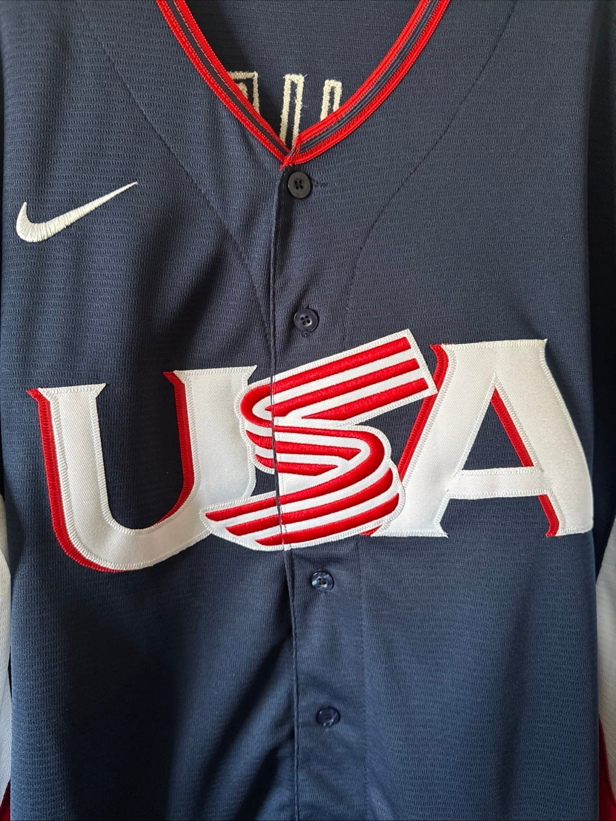 Men’s Nike Tarik Skubal #27 Team USA 2026 World Baseball Classic Jersey Sz XL - Thumbnail 2