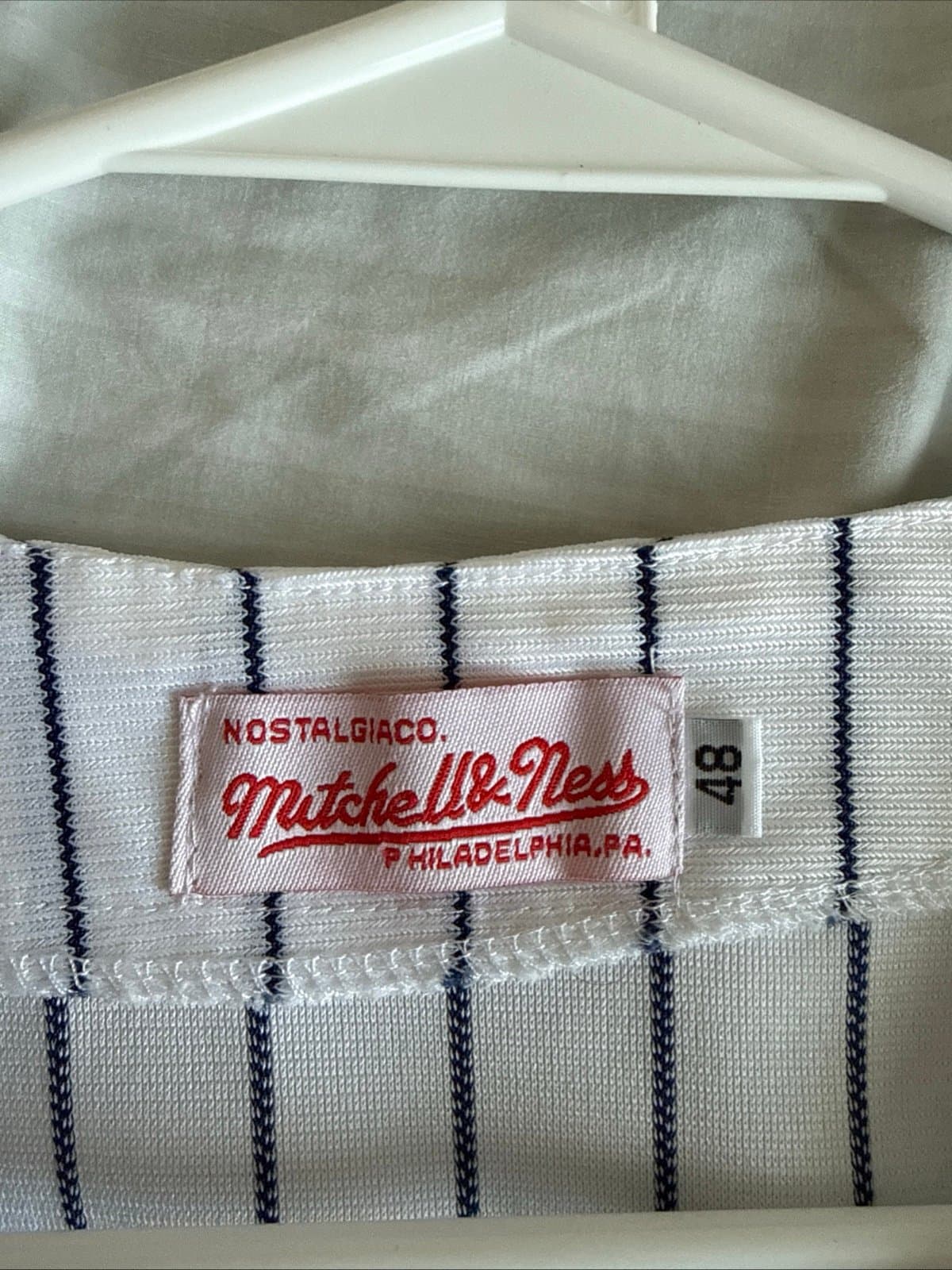 Men’s Mitchell & Ness Mickey Mantle #7 1951 NY Yankees MLB Jersey SZ 48 - RARE - Thumbnail 5