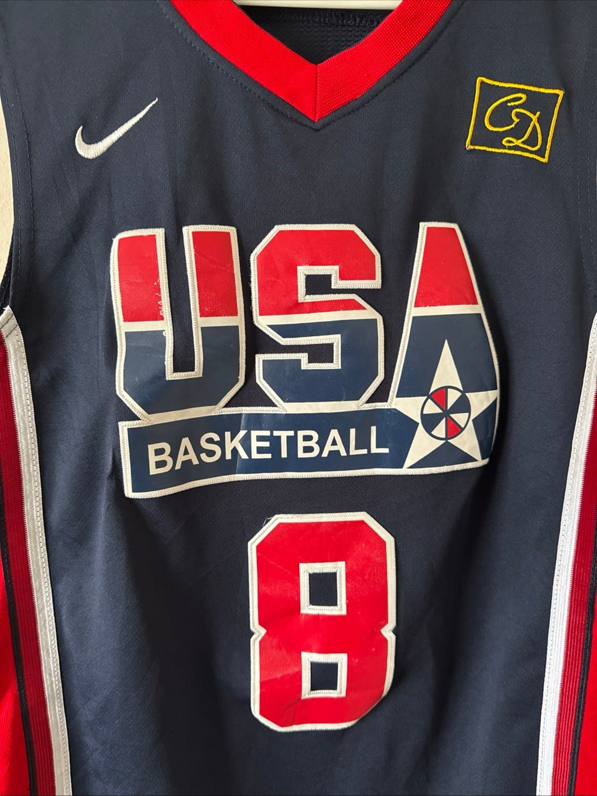 Men’s Nike Scottie Pippen #8 1992 Dream Team USA CD Edition Jersey Sz M - RARE - Thumbnail 2