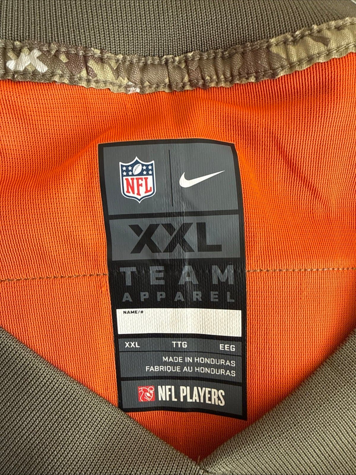 Men's Nike Odell Beckham Jr #13 Browns Salute to Service Jersey Sz 2XL NWT RARE - Thumbnail 4