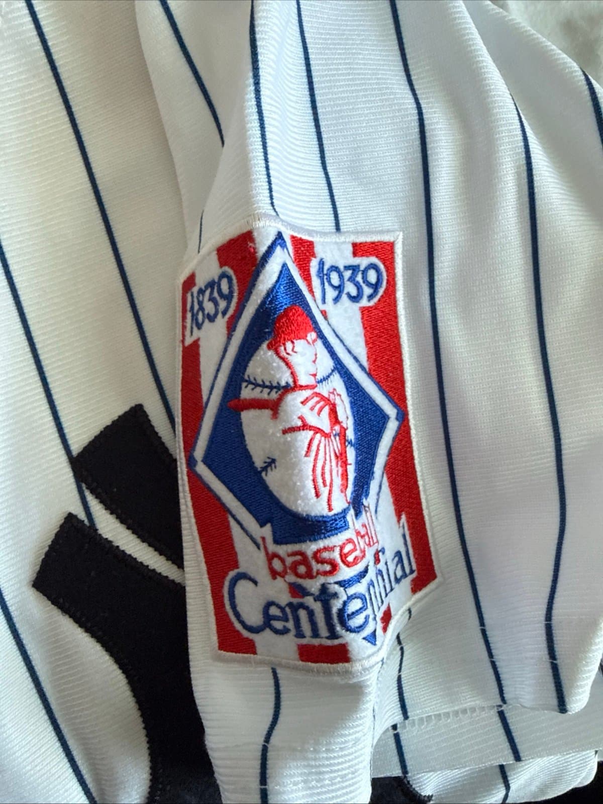 Men’s Mitchell & Ness Lou Gehrig #4 New York Yankees 1939 Jersey Sz 48 - RARE - Thumbnail 6