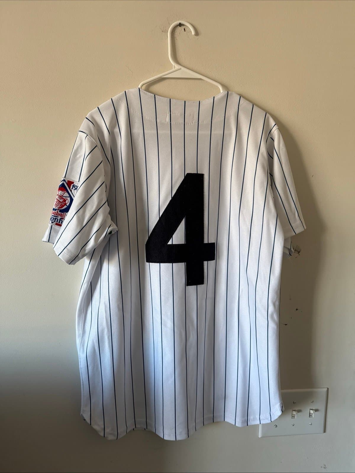 Men’s Mitchell & Ness Lou Gehrig #4 New York Yankees 1939 Jersey Sz 48 - RARE - Thumbnail 7