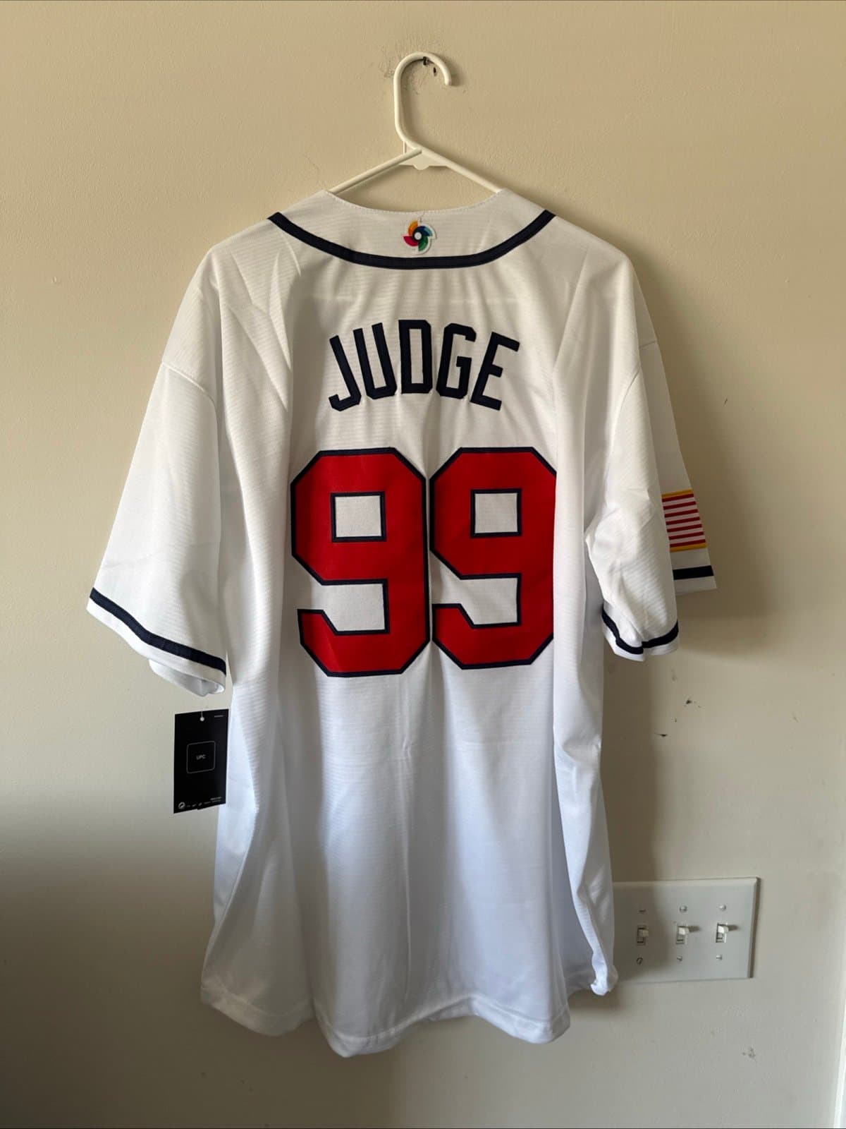 Men’s Nike Aaron Judge #99 Team USA 2026 World Baseball Classic Jersey Sz XL NWT - Thumbnail 7