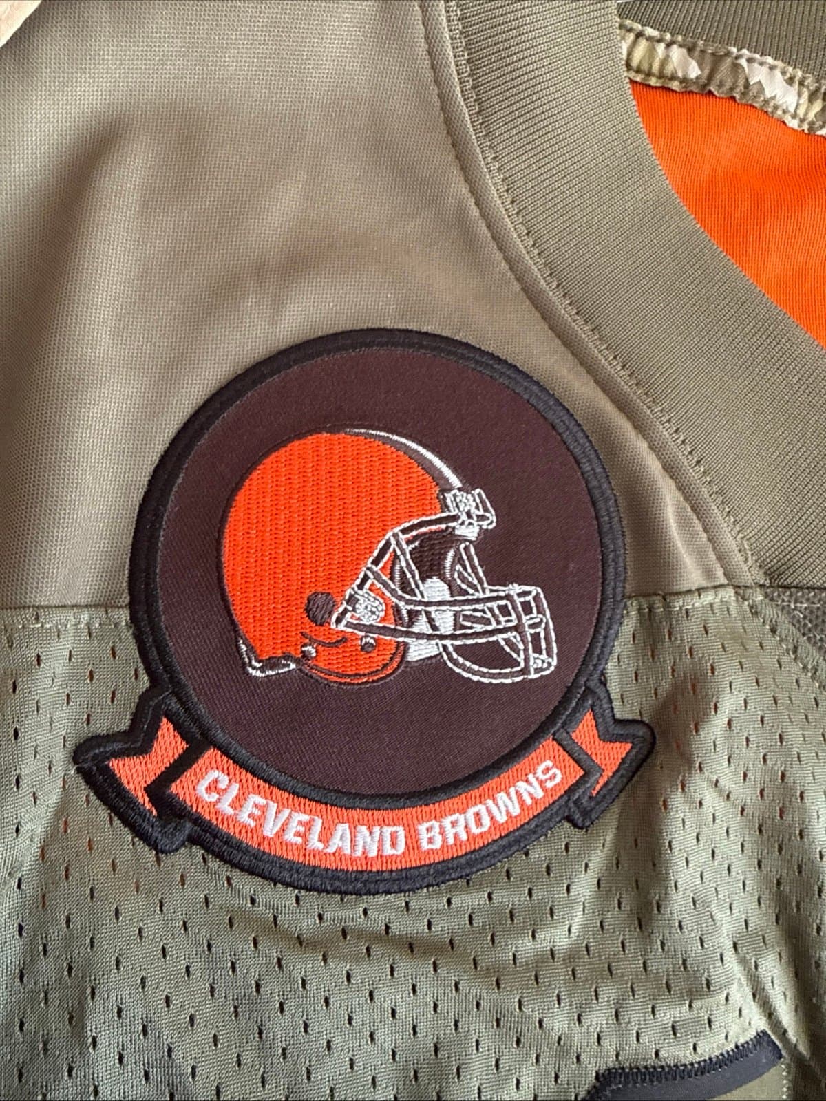 Men's Nike Odell Beckham Jr #13 Browns Salute to Service Jersey Sz 2XL NWT RARE - Thumbnail 6
