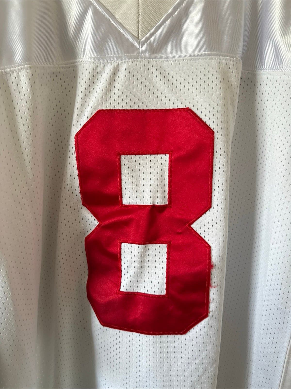 MENS MITCHELL & NESS STEVE YOUNG #8 1989 NFL LEGACY JERSEY SZ 50 - RARE - Thumbnail 2