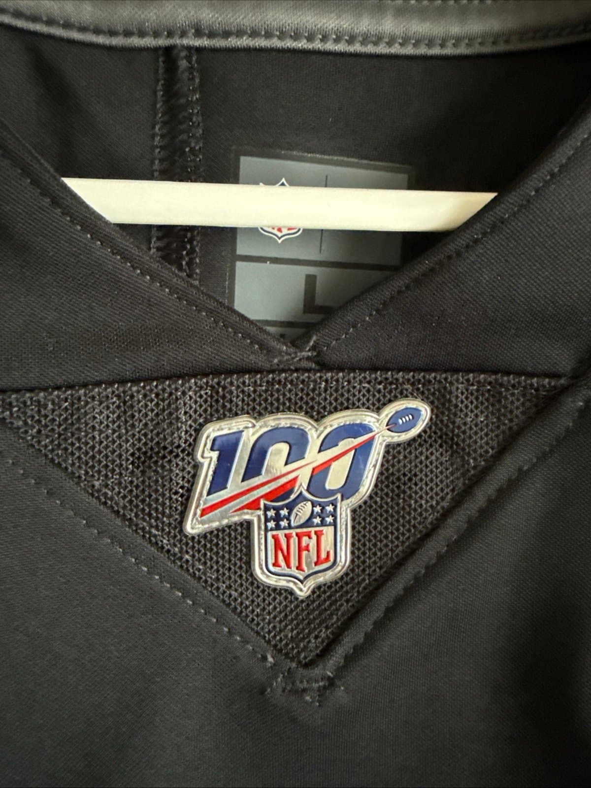 Men’s Nike James Conner #30 Steelers 100 Patch Vapor Lmtd Jersey Sz L Black RARE - Thumbnail 5