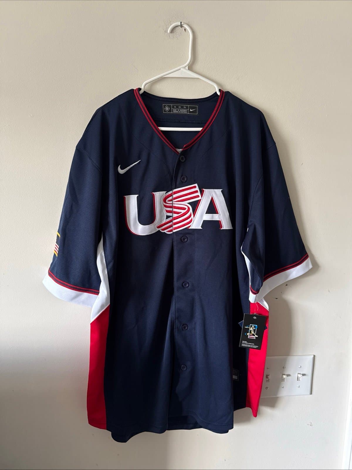 Men’s Nike Paul Skenes #30 Team USA 2026 World Baseball Classic Jersey Sz XL NWT - Image 1