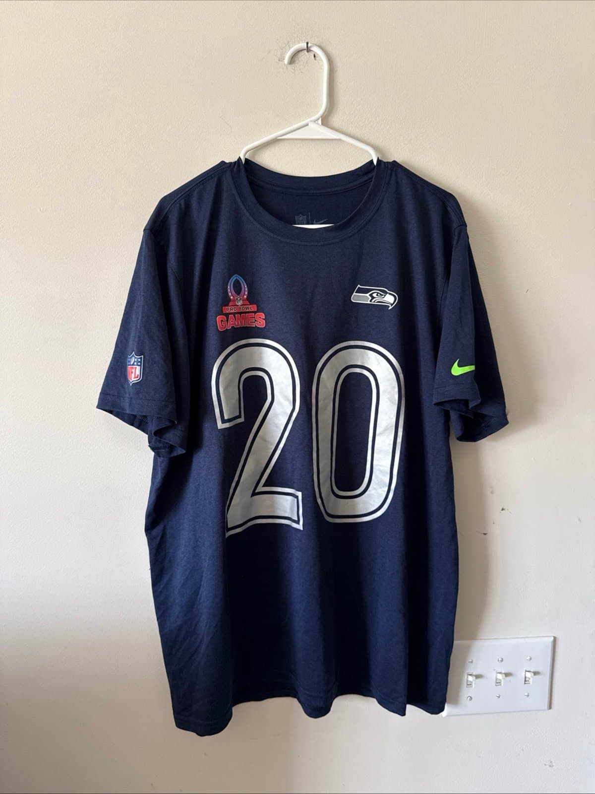 Men’s Nike Julian Love #20 2024 NFL Pro Bowl Games Player Issued Shirt Sz XL