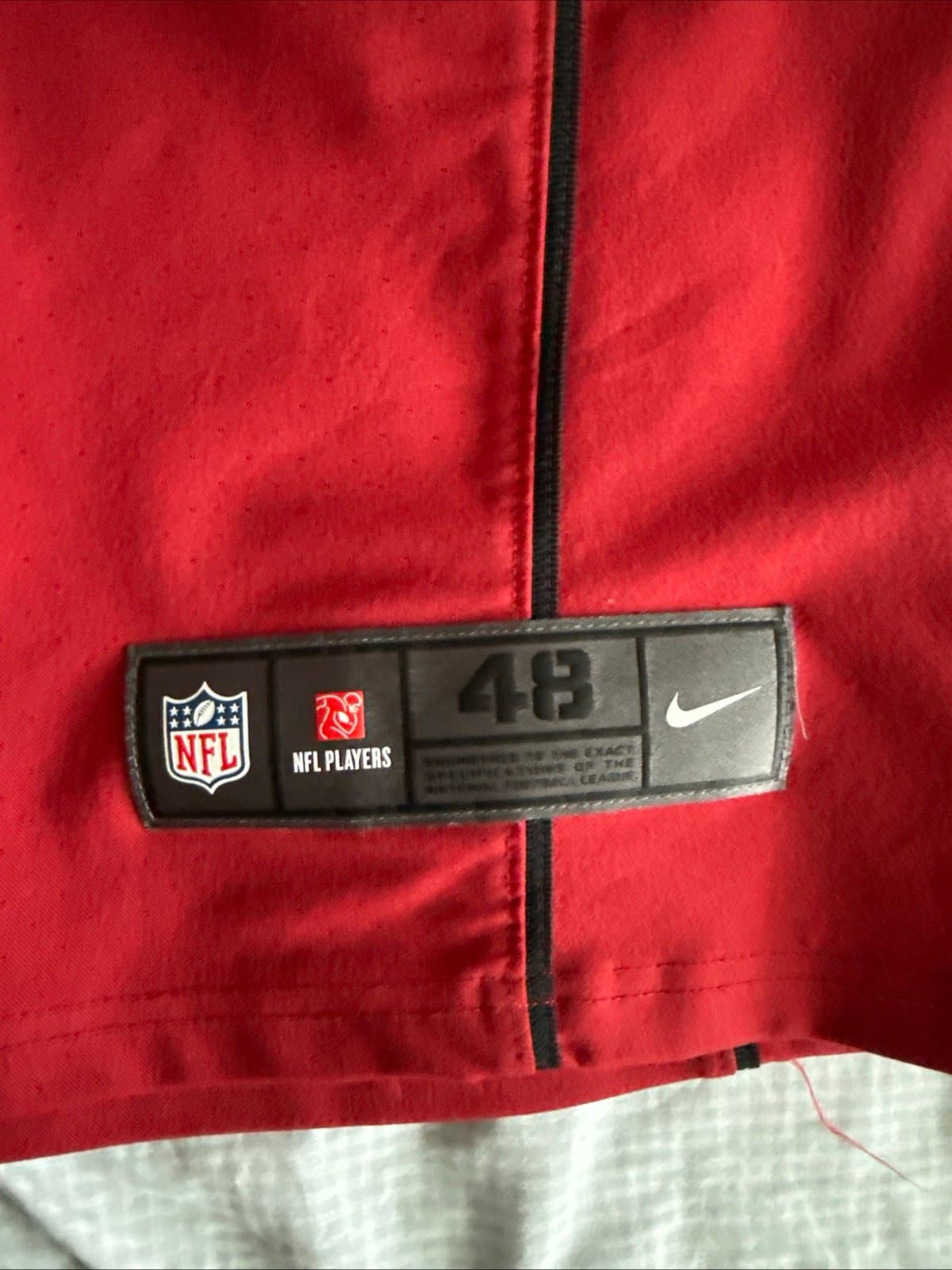 Men’s Nike Kyler Murray #1 Arizona Cardinals Vapor Elite Jersey Sz 48 - Red - Thumbnail 3