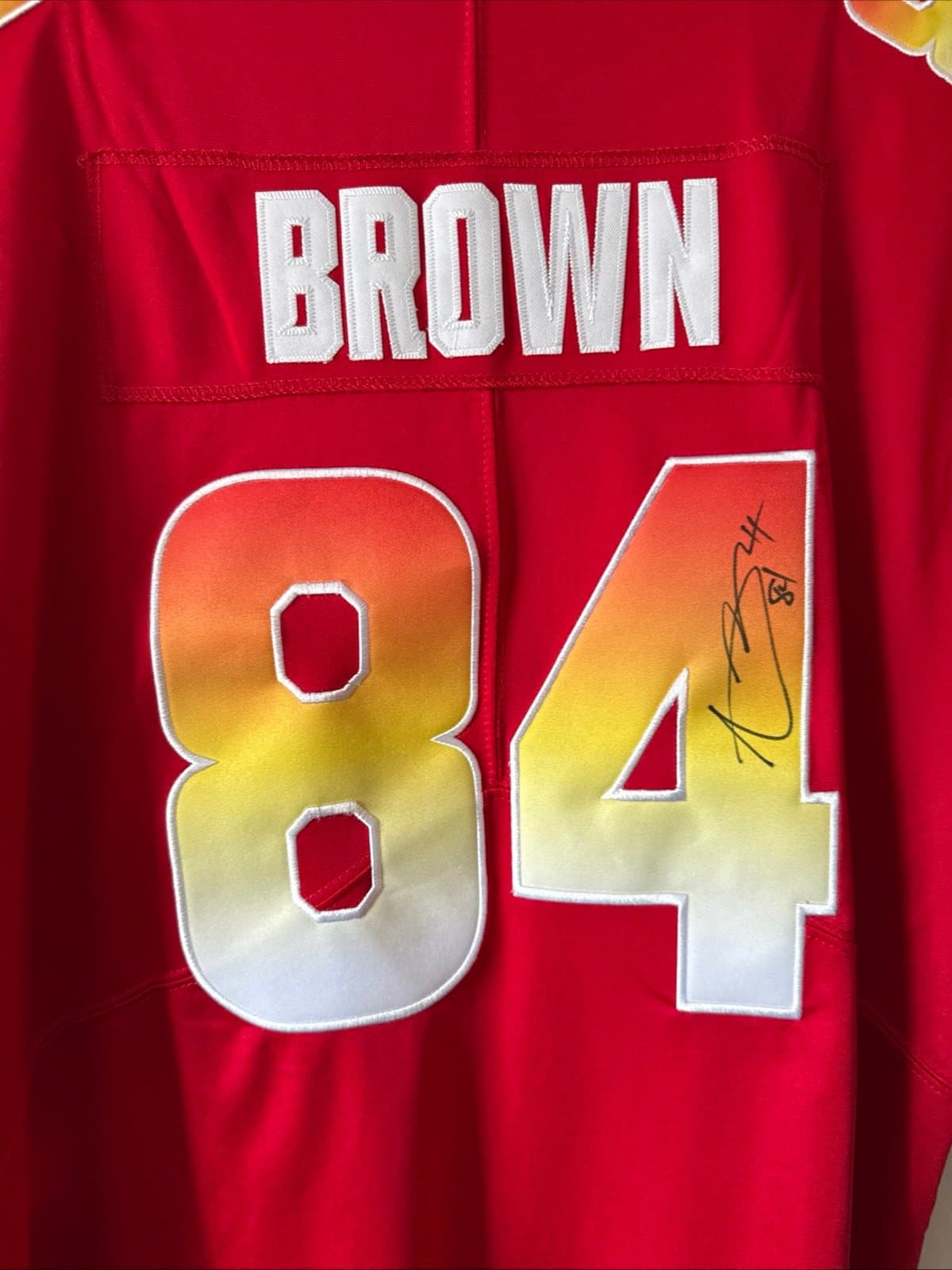 Men’s Nike Antonio Brown 2018 Pro Bowl Autographed NFL Jersey Sz XL - NWT RARE - Thumbnail 2