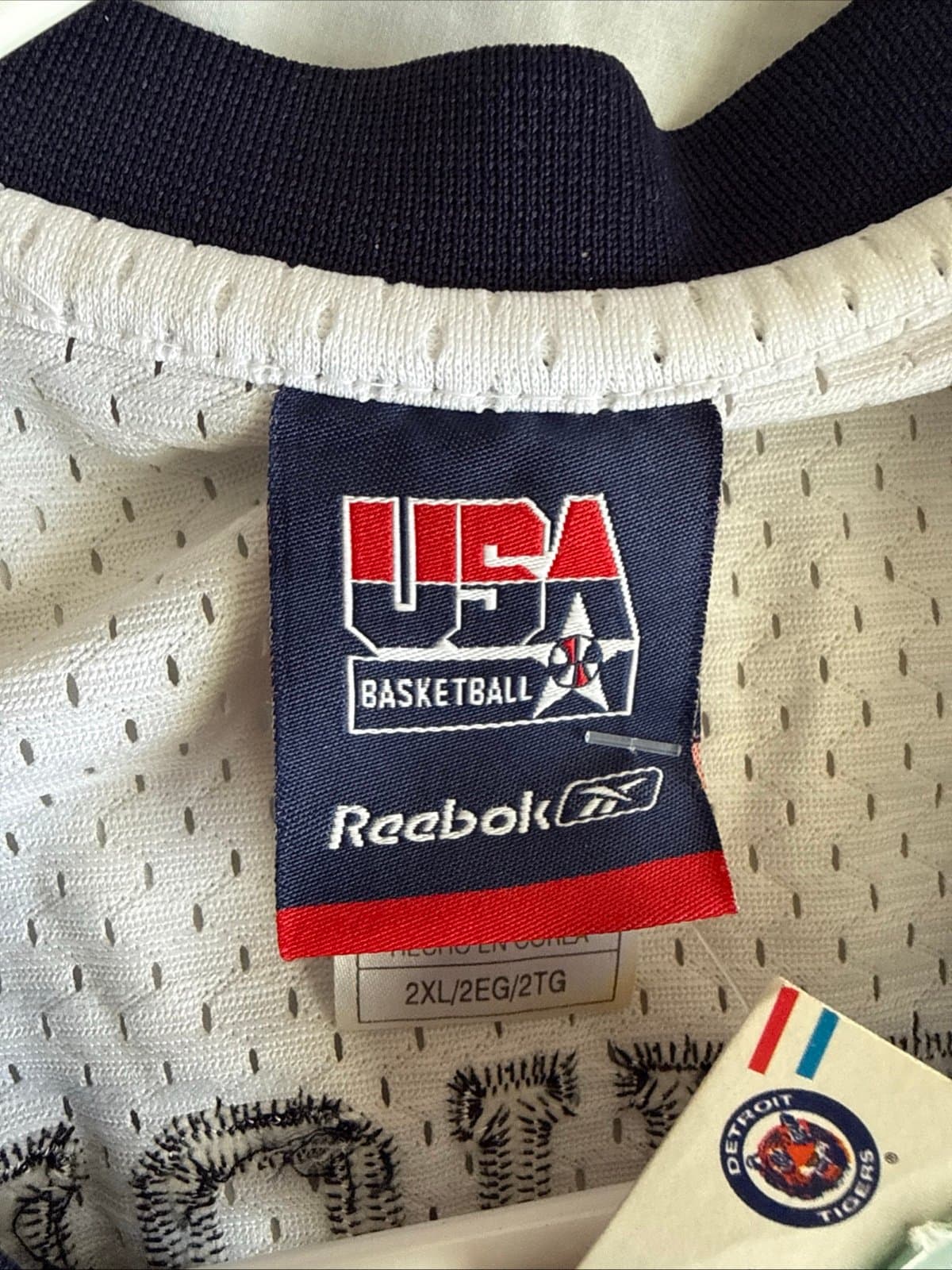 Men’s Reebok Carmelo Anthony #8 Team USA 2004 Olympics Jersey Sz 2XL - NWT RARE - Thumbnail 4