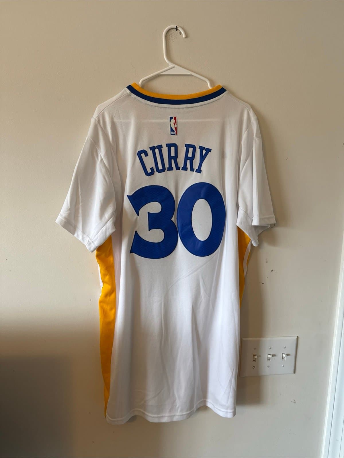 Men’s adidas Stephen Curry #30 Golden State Warriors Jersey Sleeved Sz 2XL - NWT - Thumbnail 7