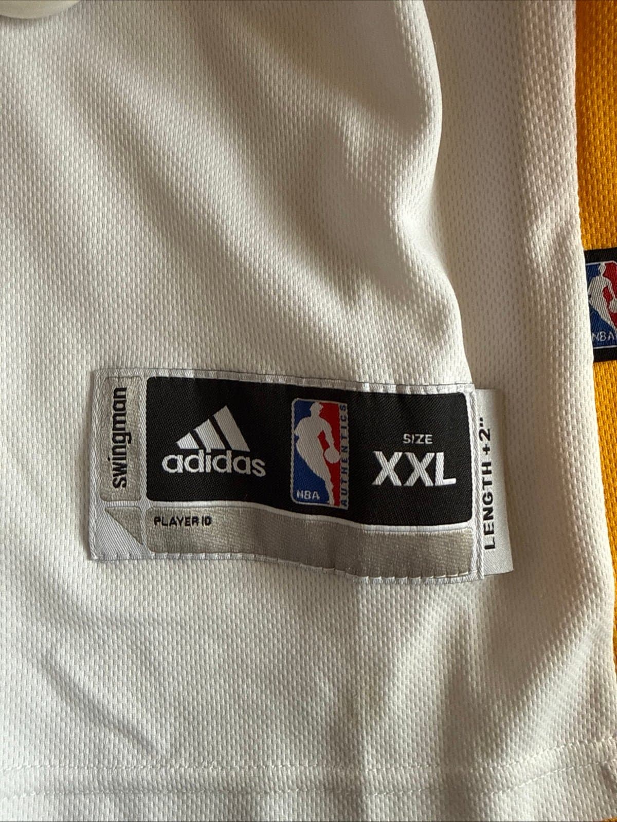 Men’s adidas Stephen Curry #30 Golden State Warriors Jersey Sleeved Sz 2XL - NWT - Thumbnail 3