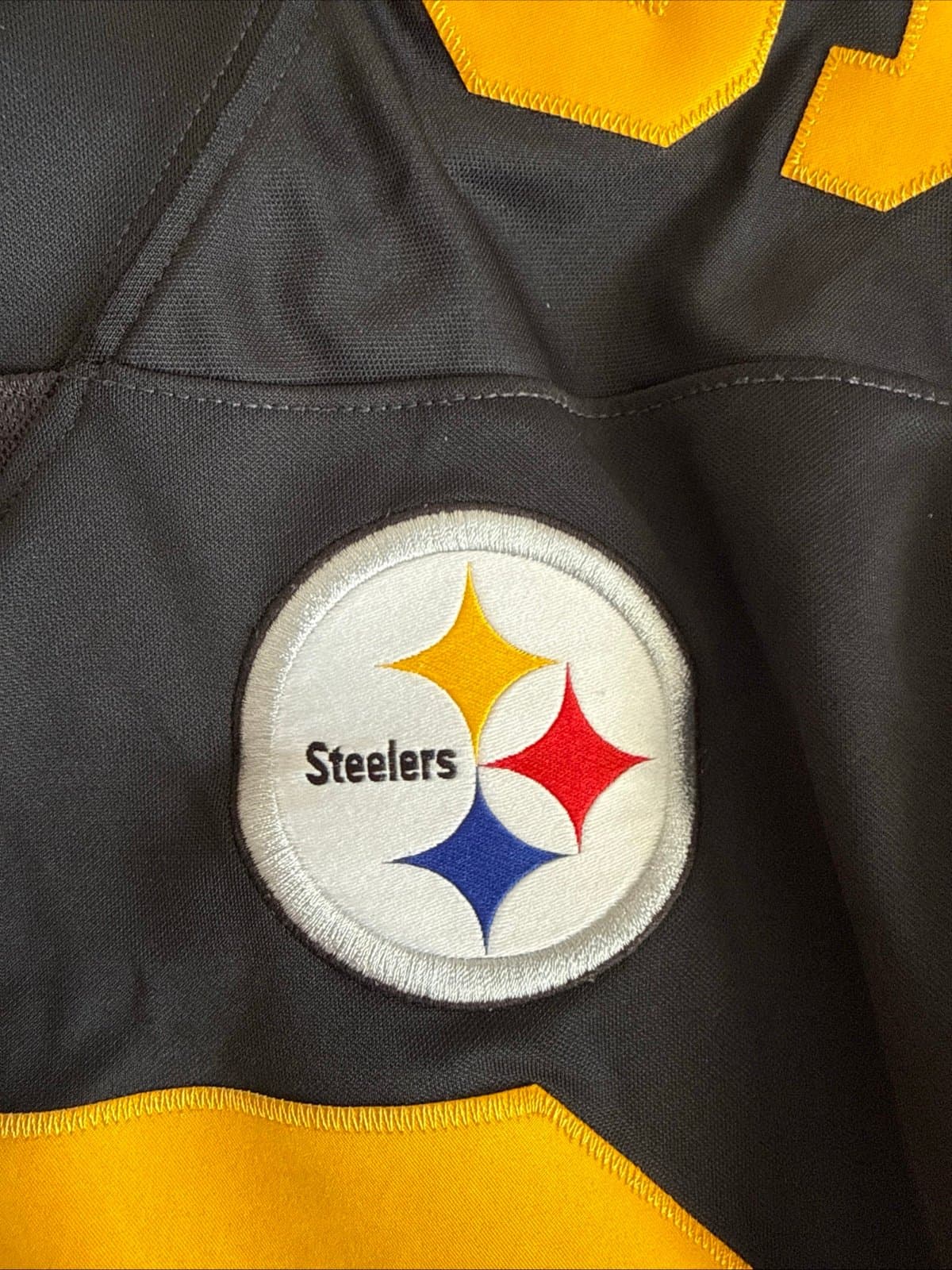 Men’s Nike TJ Watt #90 Steelers Vapor Lmtd Color Rush Jersey Sz L - Black RARE - Thumbnail 5