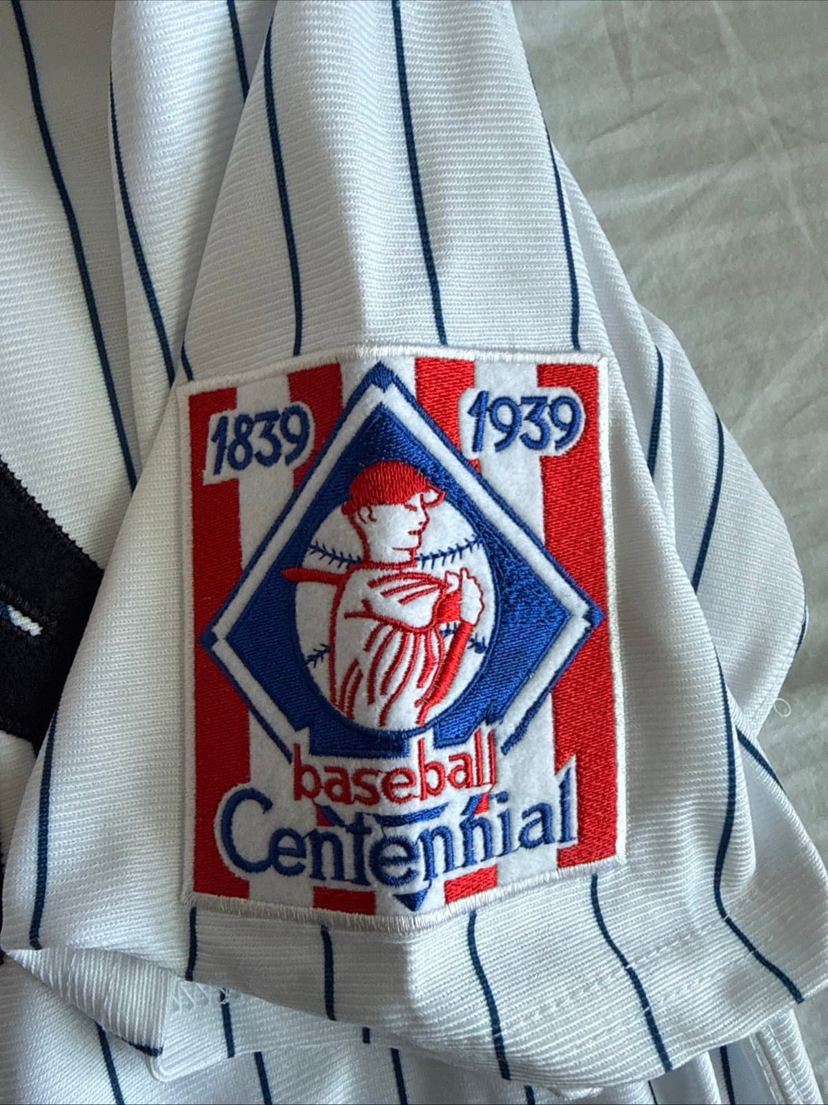 Men’s Mitchell & Ness Joe Dimaggio #5 1939 New York Yankees Jersey Sz 48 - RARE - Thumbnail 6