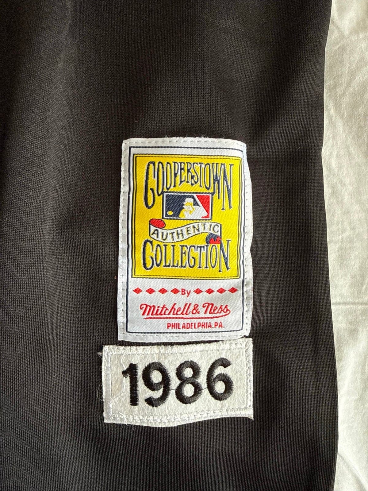 Men’s Mitchell & Ness Barry Bonds #24 Pittsburgh Pirates 1986 BP Jersey Sz XL - Thumbnail 3