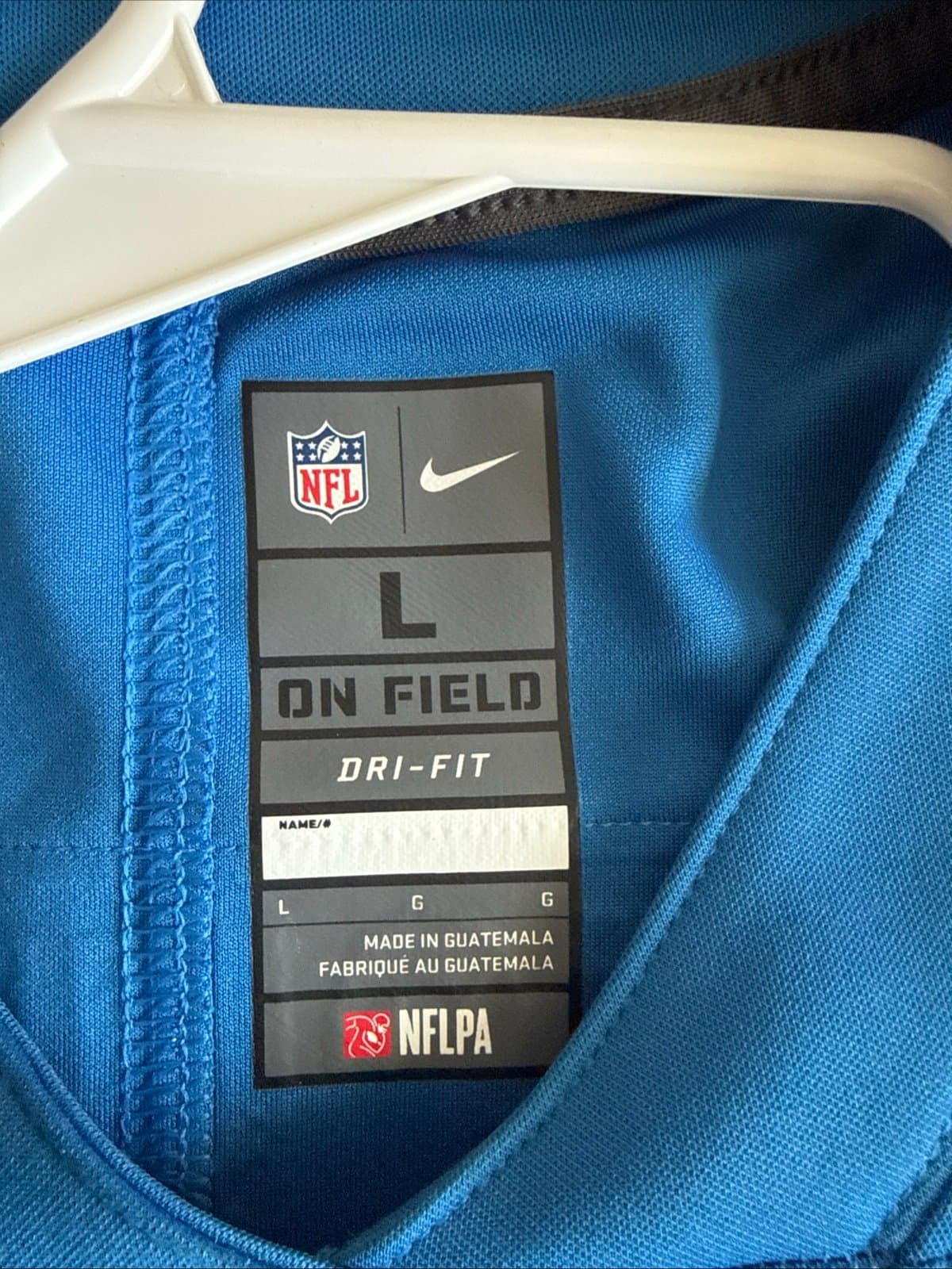 Men’s Nike Aidan Hutchinson #97 Detroit Lions NFL Vapor Lmtd Jersey Sz L - RARE - Thumbnail 4