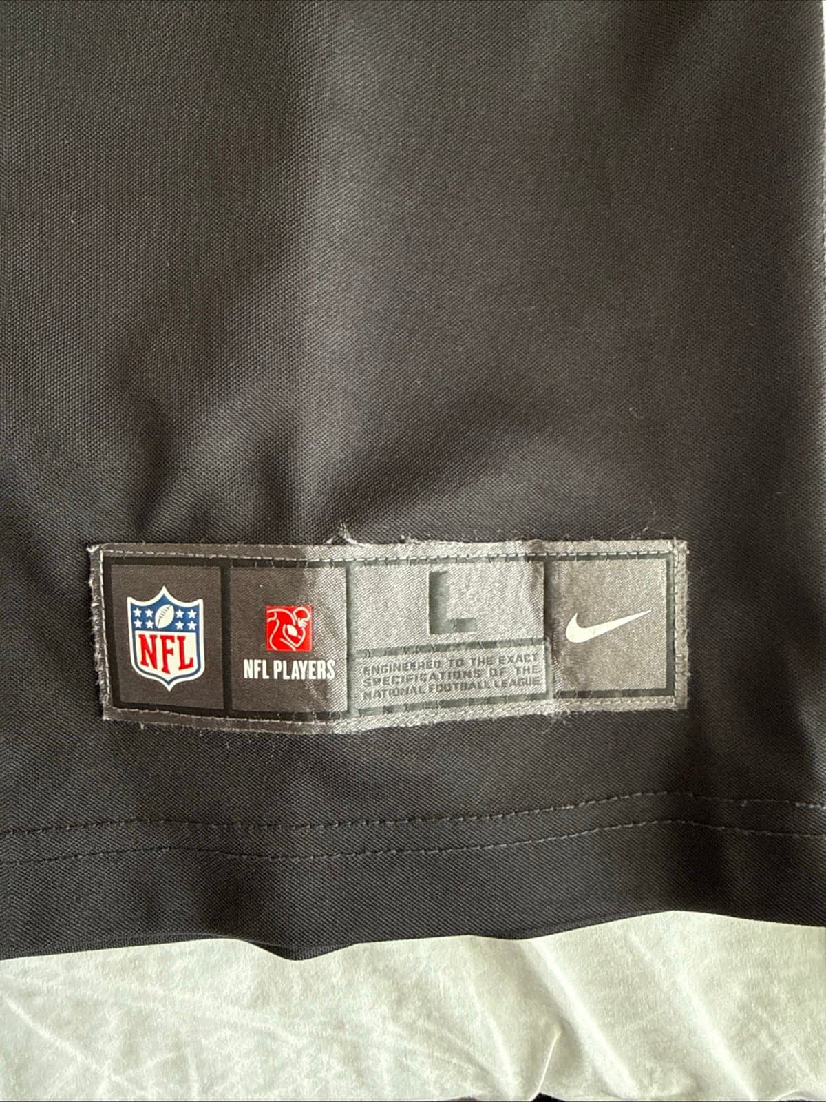 Men's Nike Curtis Martin #28 New York Jets Vapor Limited Jersey Sz L Black RARE - Thumbnail 3