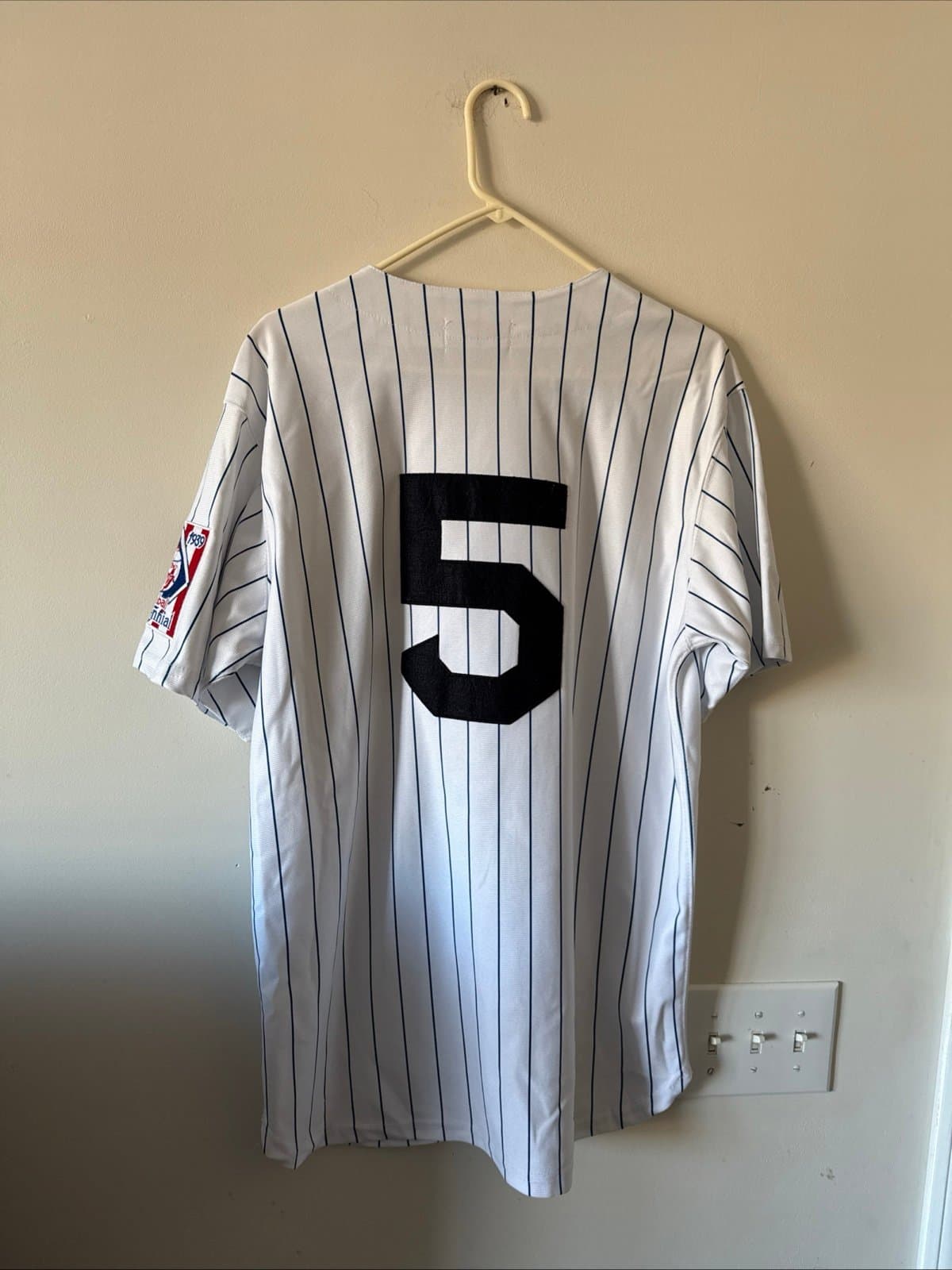 Men’s Mitchell & Ness Joe Dimaggio #5 1939 New York Yankees Jersey Sz 48 - RARE - Thumbnail 7
