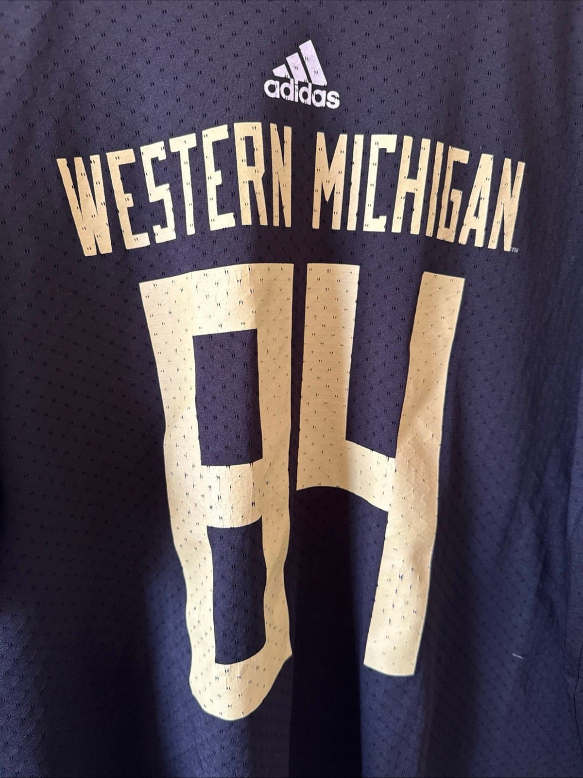 Men’s adidas Corey Davis #84 Western Michigan Broncos NCAA Jersey Sz 2XL - RARE - Thumbnail 2