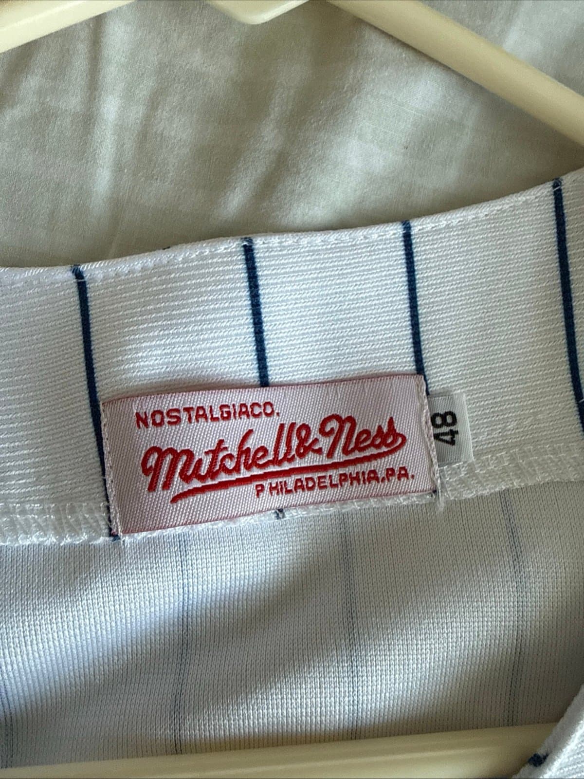 Men’s Mitchell & Ness Joe Dimaggio #5 1939 New York Yankees Jersey Sz 48 - RARE - Thumbnail 5